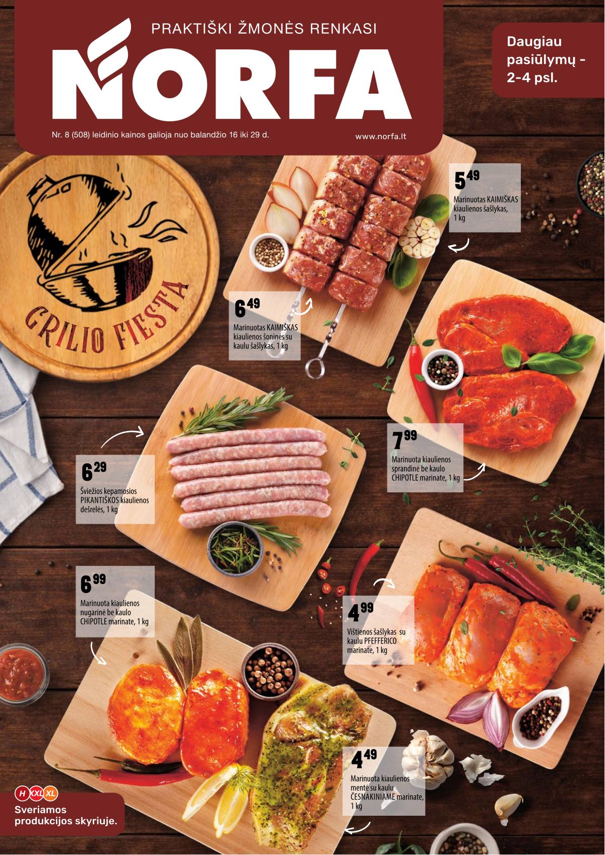 Norfa - Akcijų leidinys NORFA Nr. 8 (508) 1 puslapis