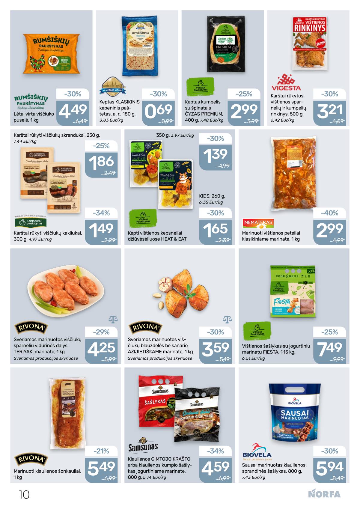 Norfa - Akcijų leidinys NORFA Nr. 8 (508) 10 puslapis