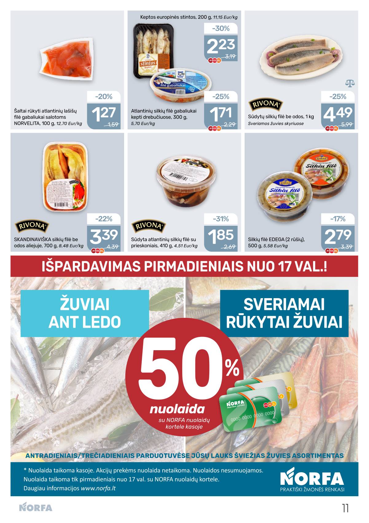 Norfa - Akcijų leidinys NORFA Nr. 8 (508) 11 puslapis