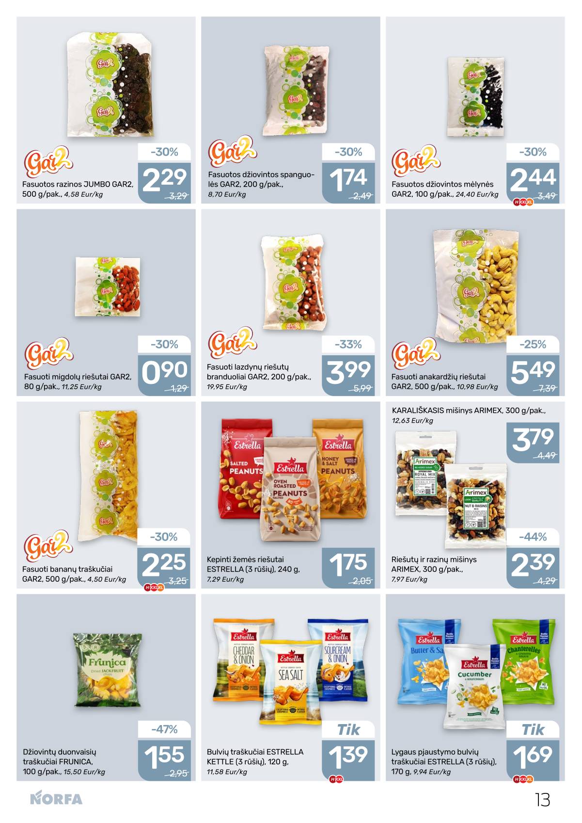 Norfa - Akcijų leidinys NORFA Nr. 8 (508) 13 puslapis