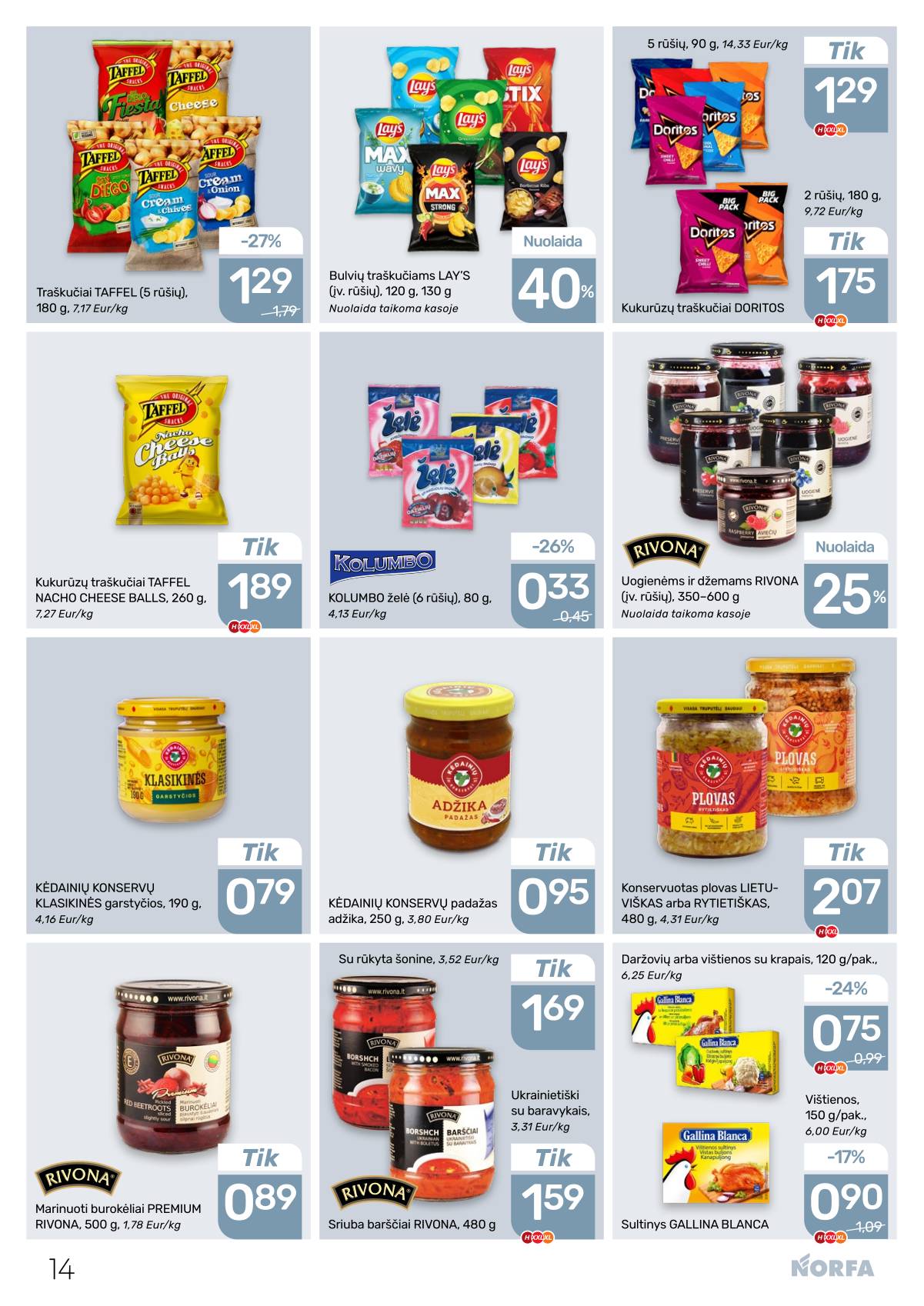 Norfa - Akcijų leidinys NORFA Nr. 8 (508) 14 puslapis