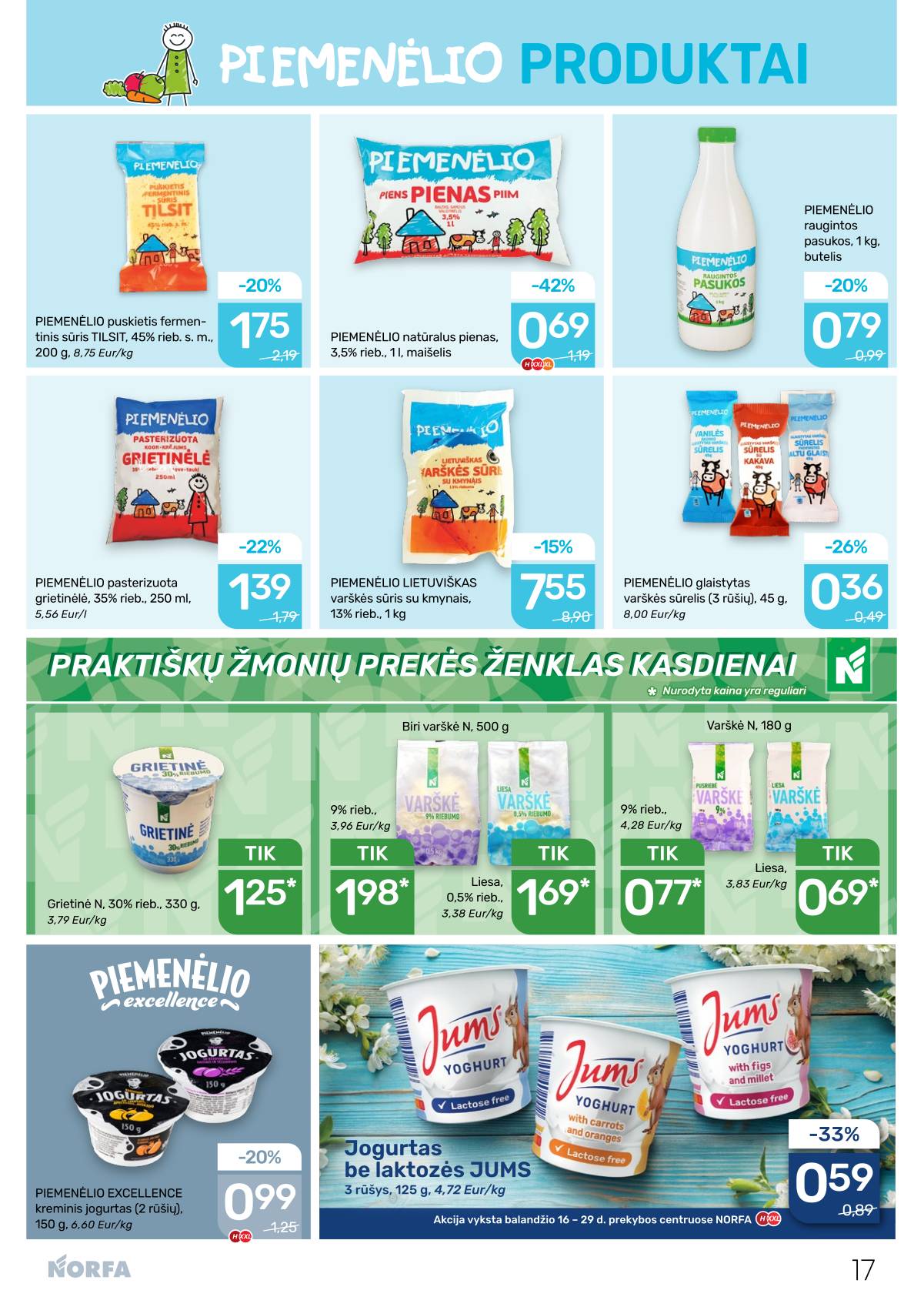 Norfa - Akcijų leidinys NORFA Nr. 8 (508) 17 puslapis