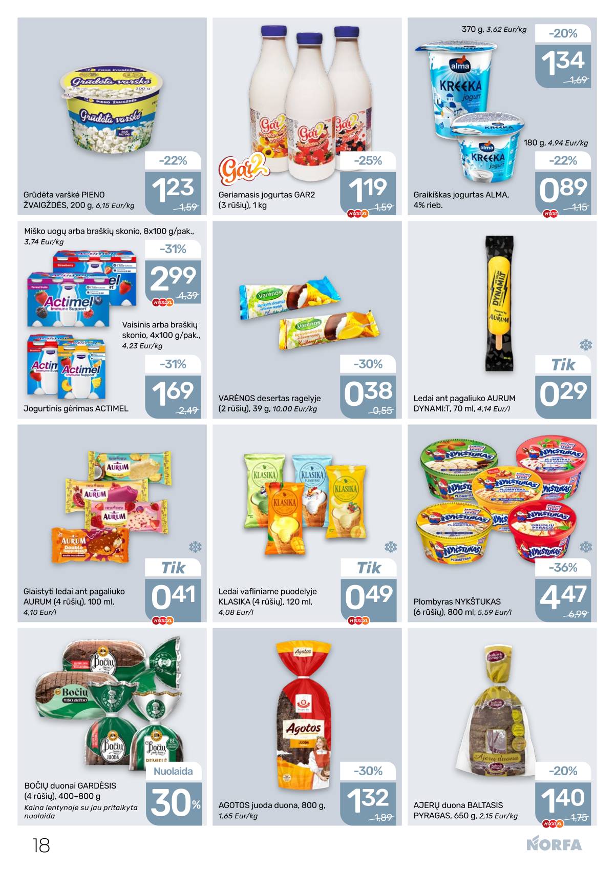 Norfa - Akcijų leidinys NORFA Nr. 8 (508) 18 puslapis