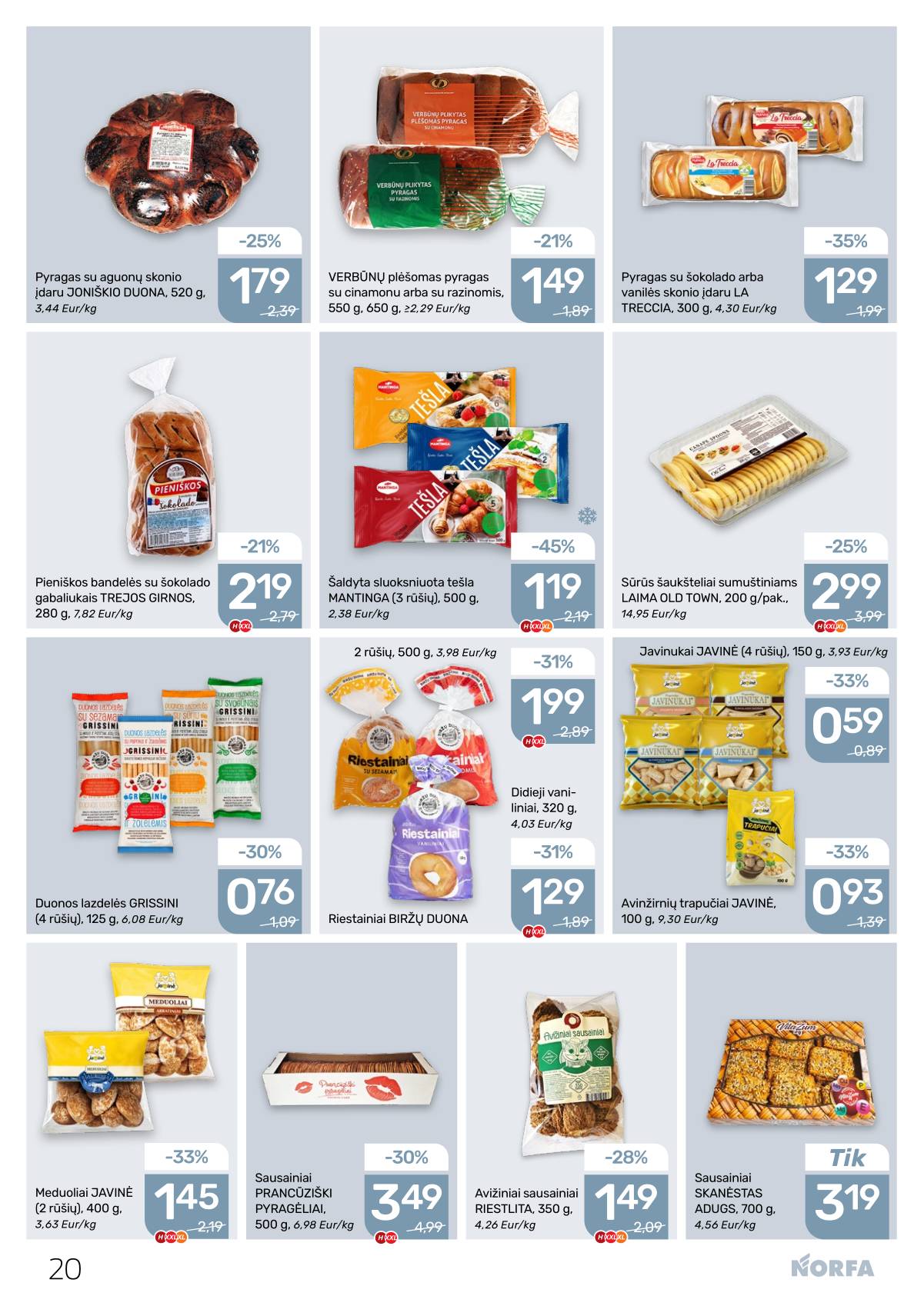 Norfa - Akcijų leidinys NORFA Nr. 8 (508) 20 puslapis