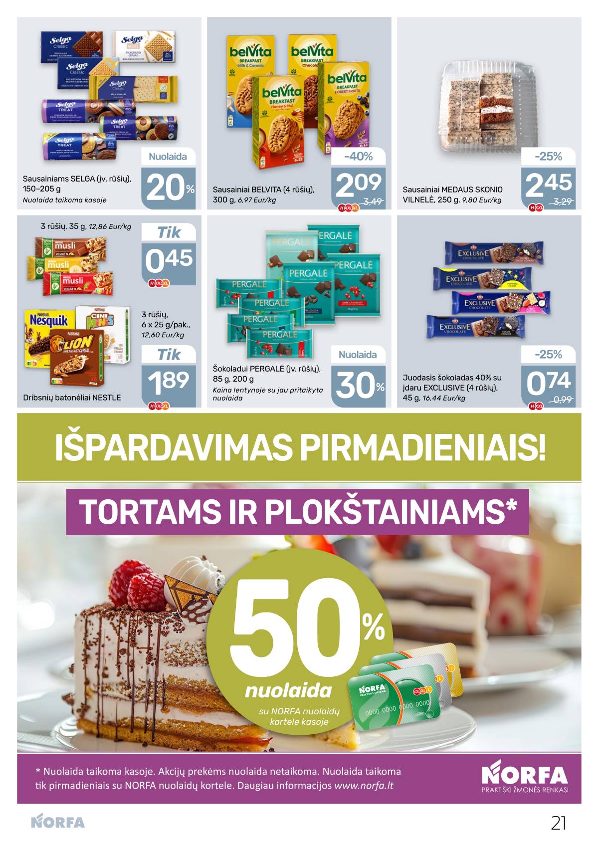 Norfa - Akcijų leidinys NORFA Nr. 8 (508) 21 puslapis