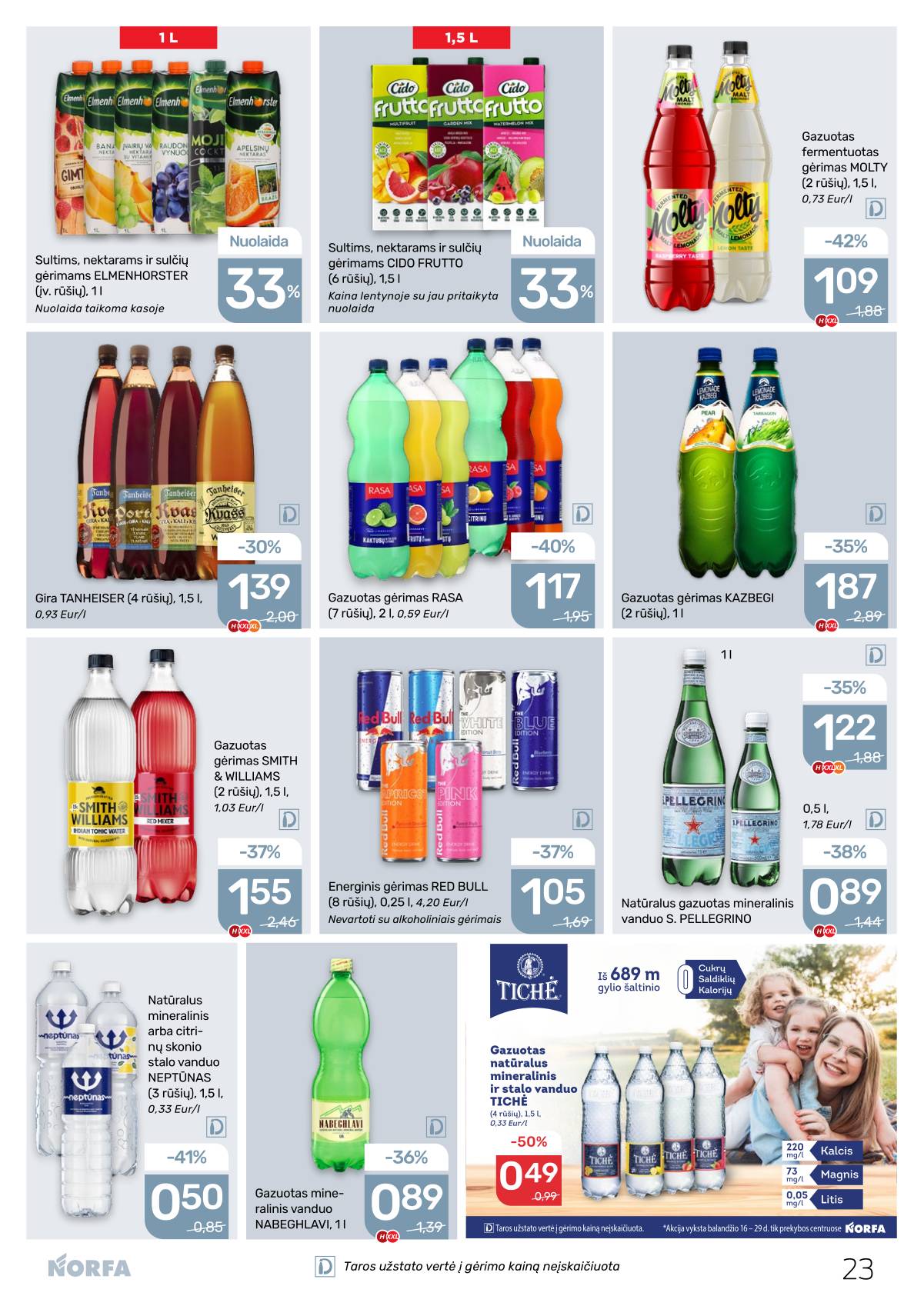 Norfa - Akcijų leidinys NORFA Nr. 8 (508) 23 puslapis