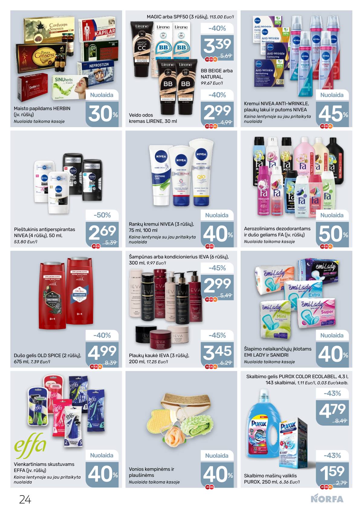 Norfa - Akcijų leidinys NORFA Nr. 8 (508) 24 puslapis