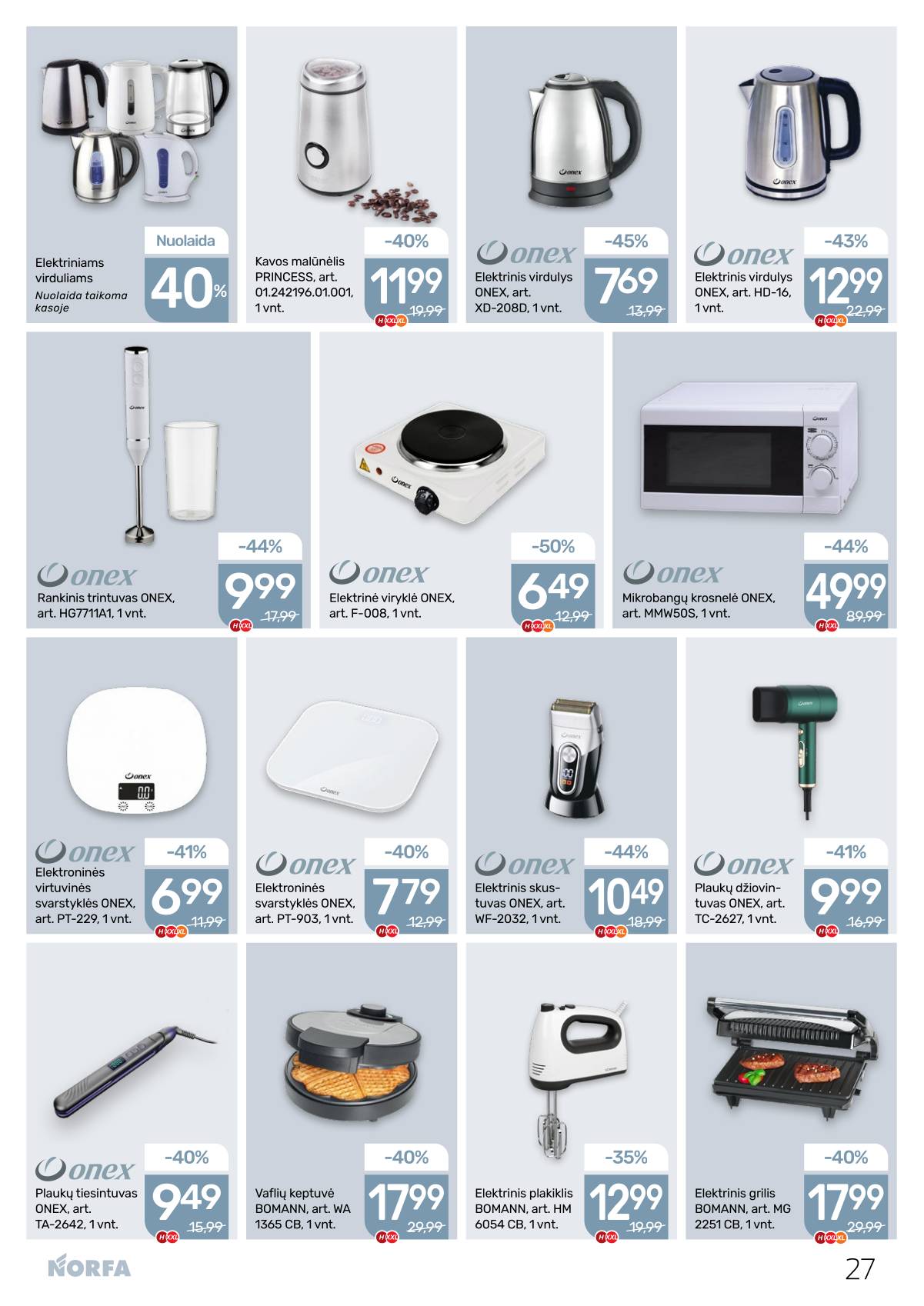 Norfa - Akcijų leidinys NORFA Nr. 8 (508) 27 puslapis