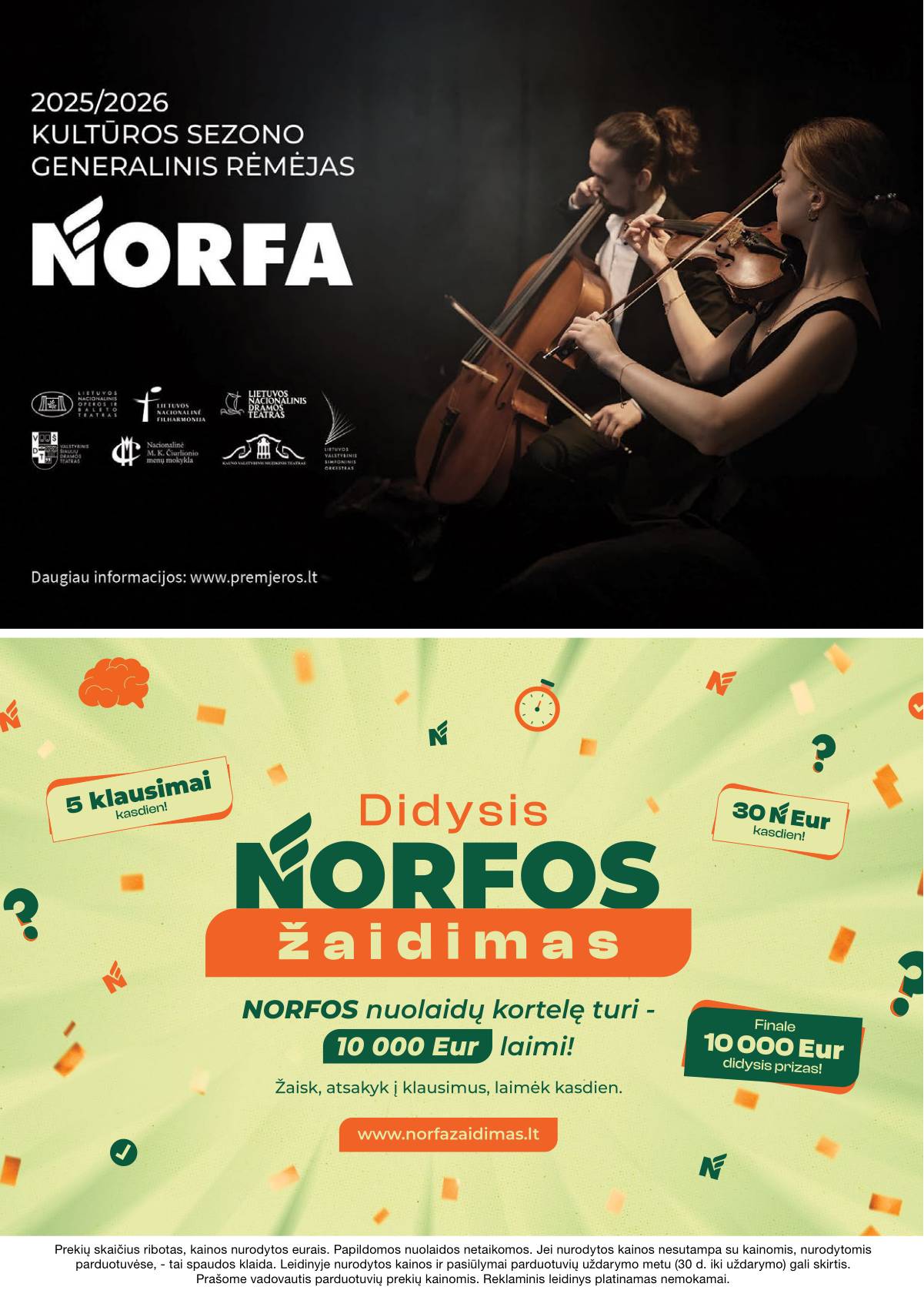 Norfa - Akcijų leidinys NORFA Nr. 8 (508) 32 puslapis