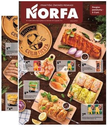 Norfa - Akcijų leidinys NORFA Nr. 9 (509) 2026-04-30 – 2026-05-13