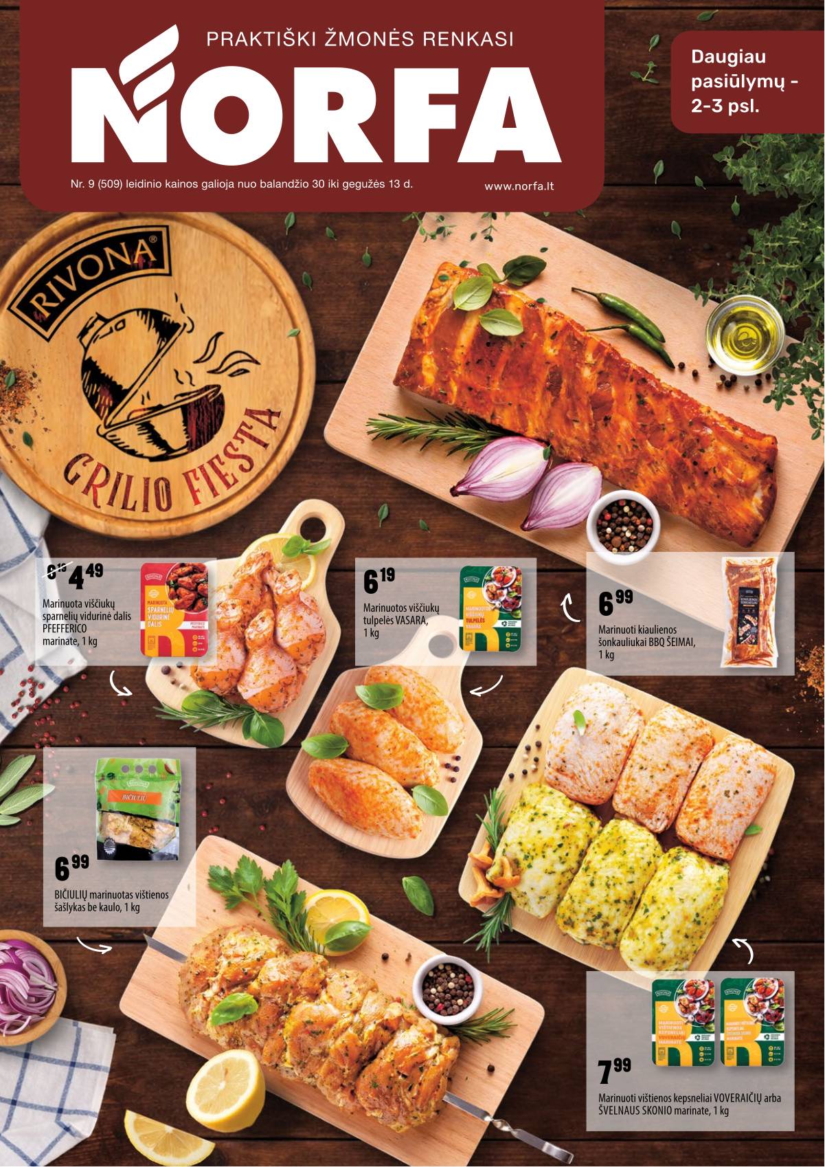 Norfa - Akcijų leidinys NORFA Nr. 9 (509) 1 puslapis