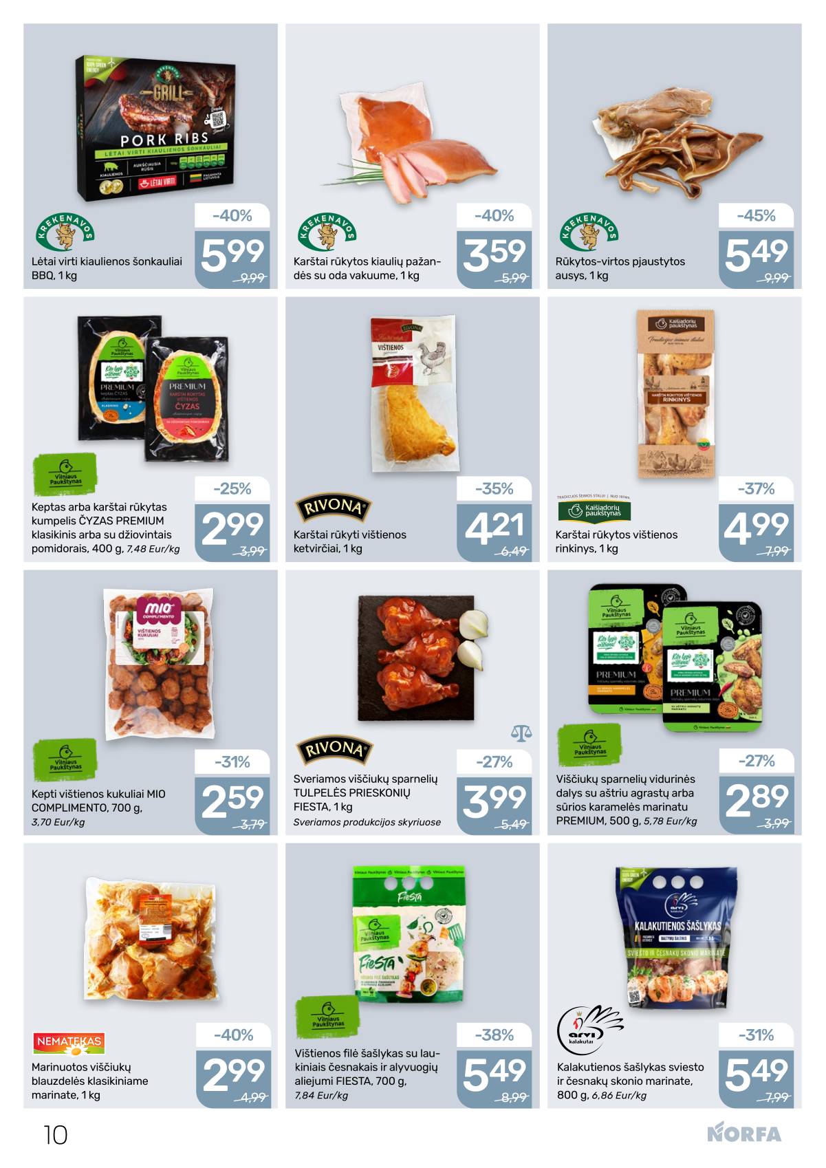 Norfa - Akcijų leidinys NORFA Nr. 9 (509) 10 puslapis