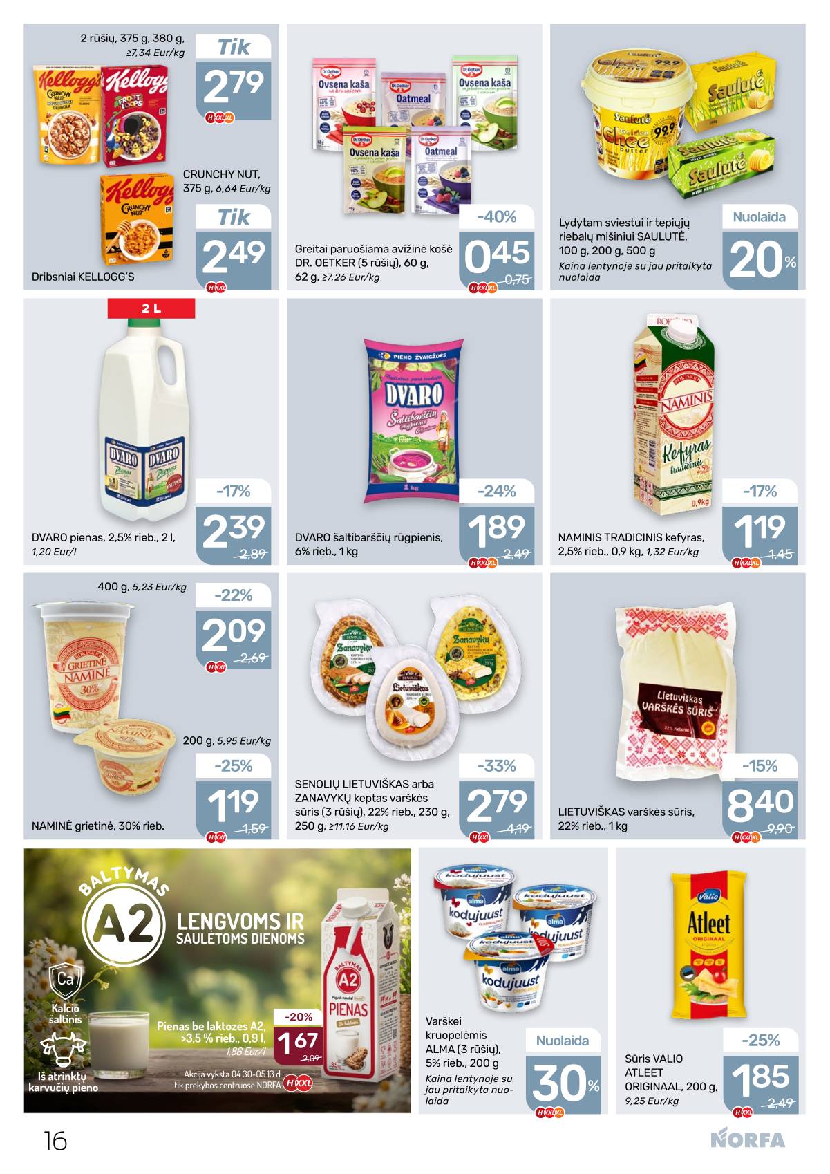 Norfa - Akcijų leidinys NORFA Nr. 9 (509) 16 puslapis