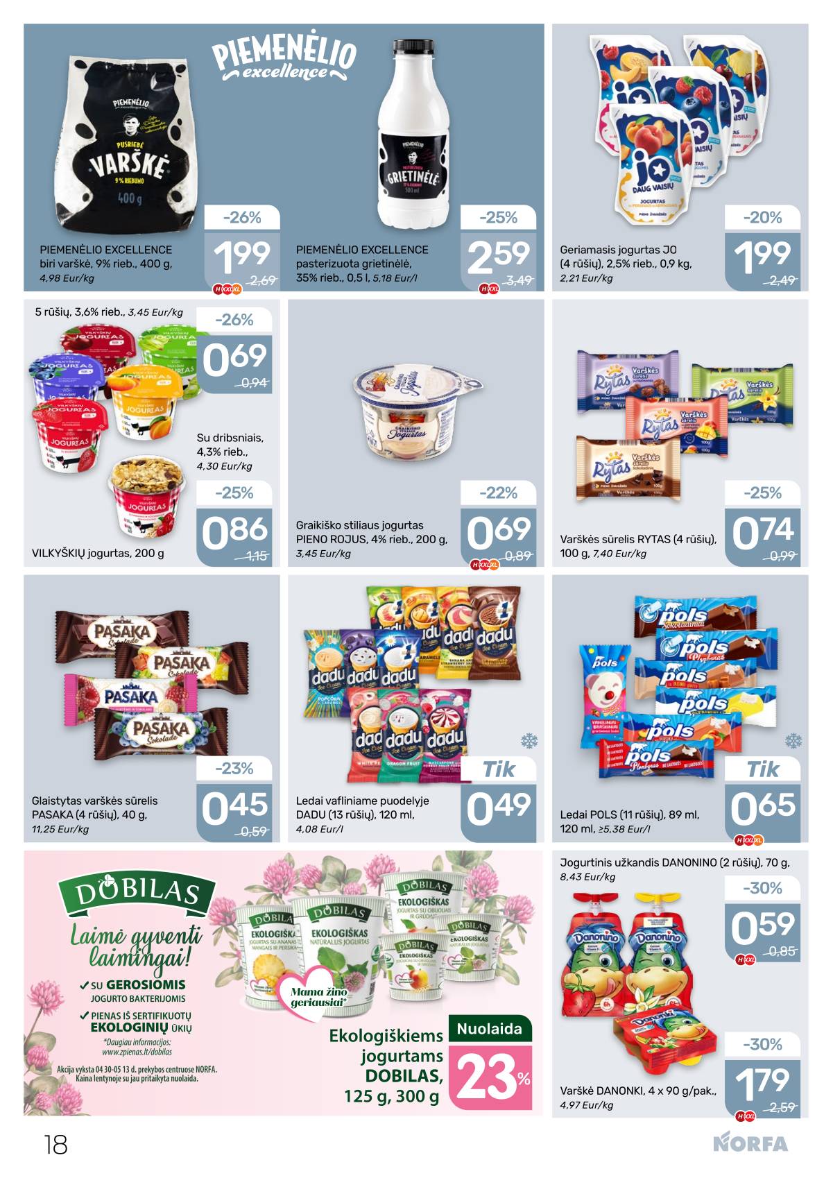 Norfa - Akcijų leidinys NORFA Nr. 9 (509) 18 puslapis