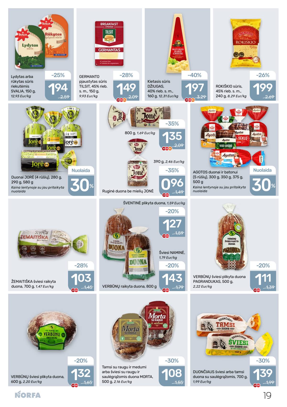 Norfa - Akcijų leidinys NORFA Nr. 9 (509) 19 puslapis