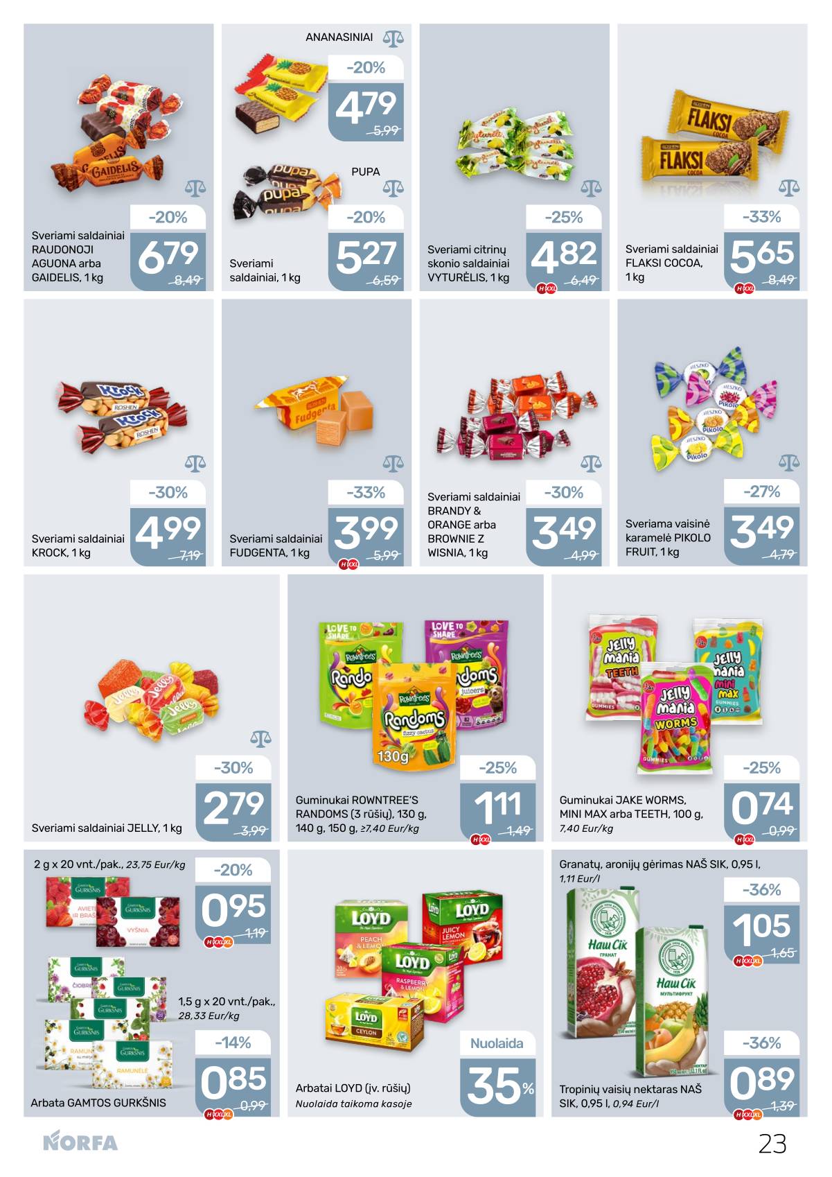 Norfa - Akcijų leidinys NORFA Nr. 9 (509) 23 puslapis