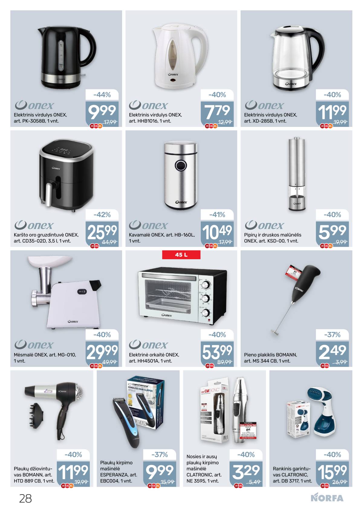 Norfa - Akcijų leidinys NORFA Nr. 9 (509) 28 puslapis