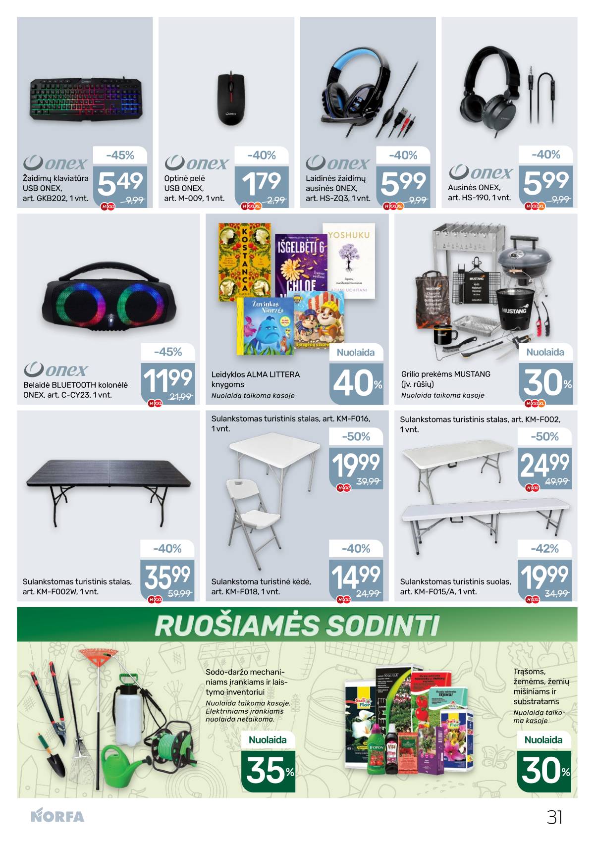 Norfa - Akcijų leidinys NORFA Nr. 9 (509) 31 puslapis