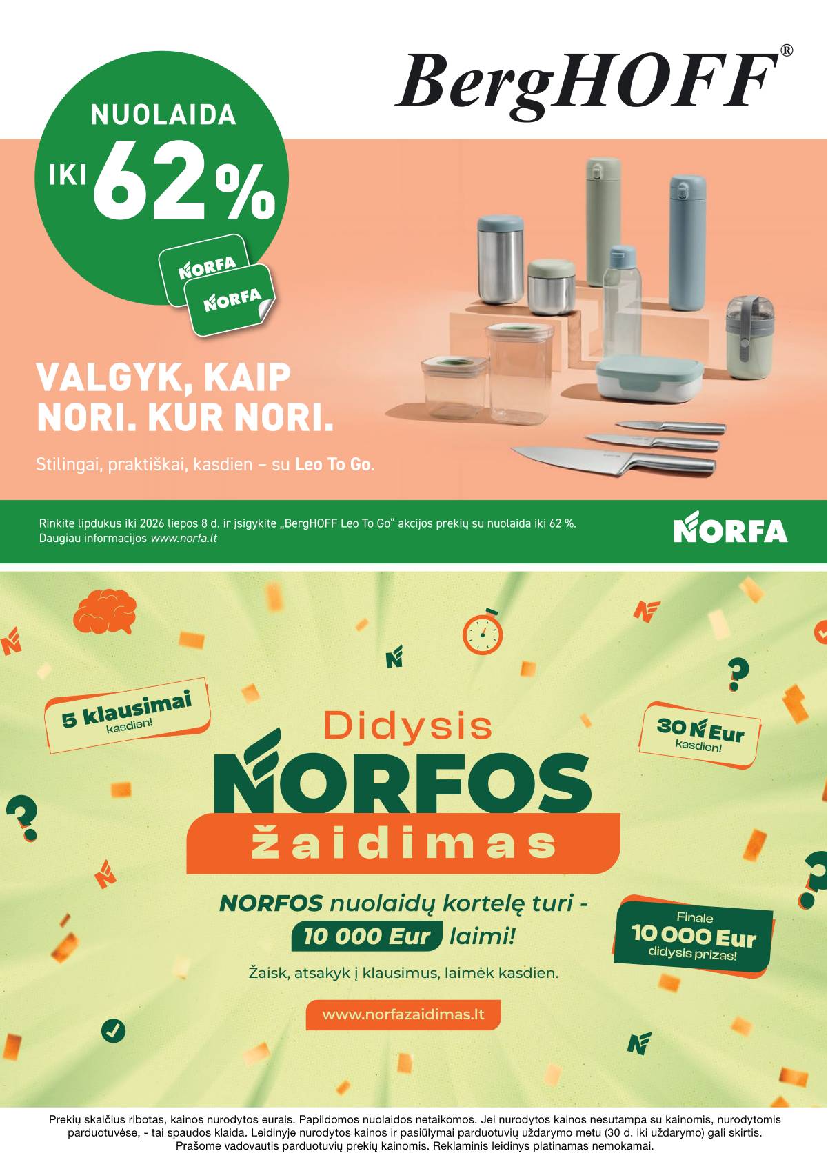 Norfa - Akcijų leidinys NORFA Nr. 9 (509) 32 puslapis