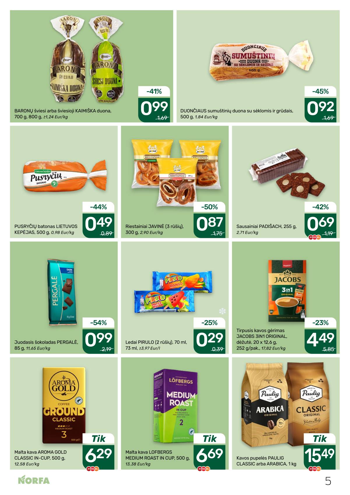 Norfa - Akcijų leidinys NORFA Nr. 9 (509) 5 puslapis