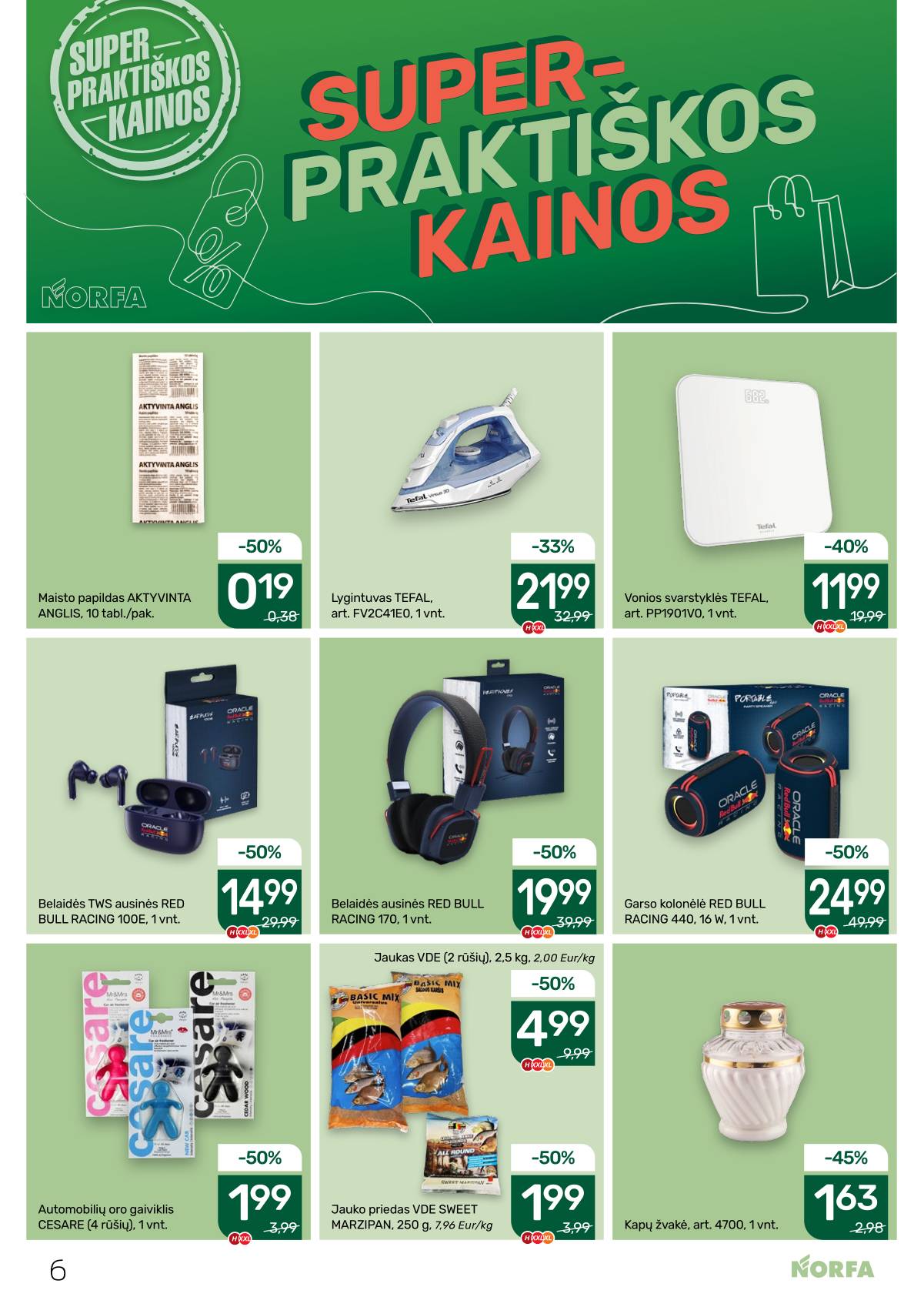 Norfa - Akcijų leidinys NORFA Nr. 9 (509) 6 puslapis