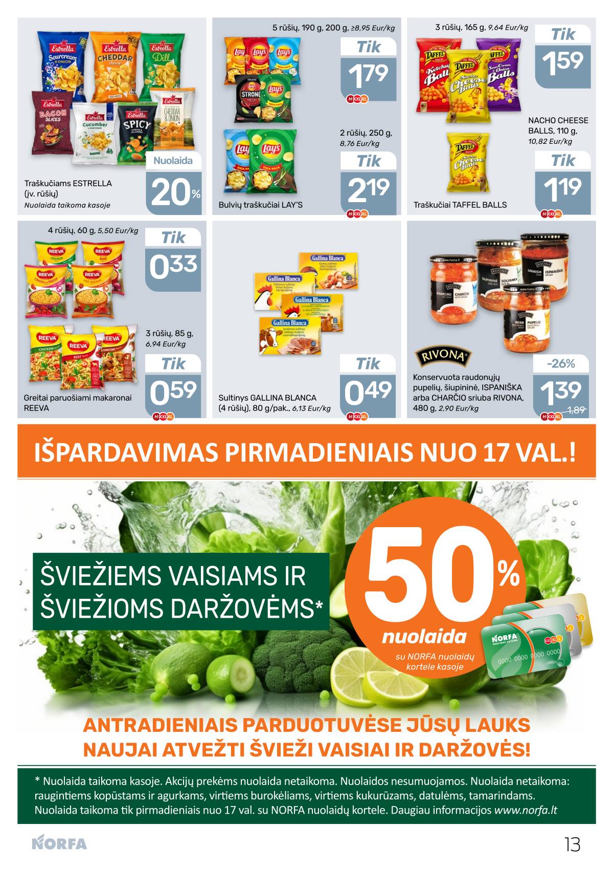 Norfa - Akcijų leidinys NORFA Nr. 10 (510) 13 puslapis