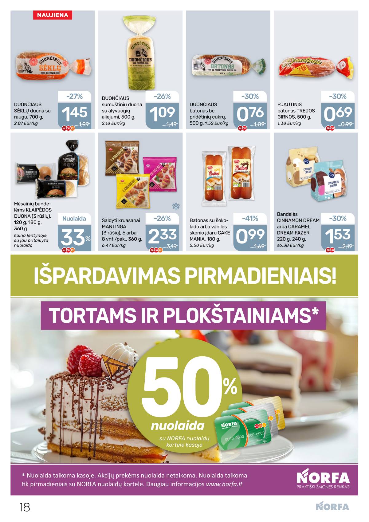 Norfa - Akcijų leidinys NORFA Nr. 10 (510) 18 puslapis