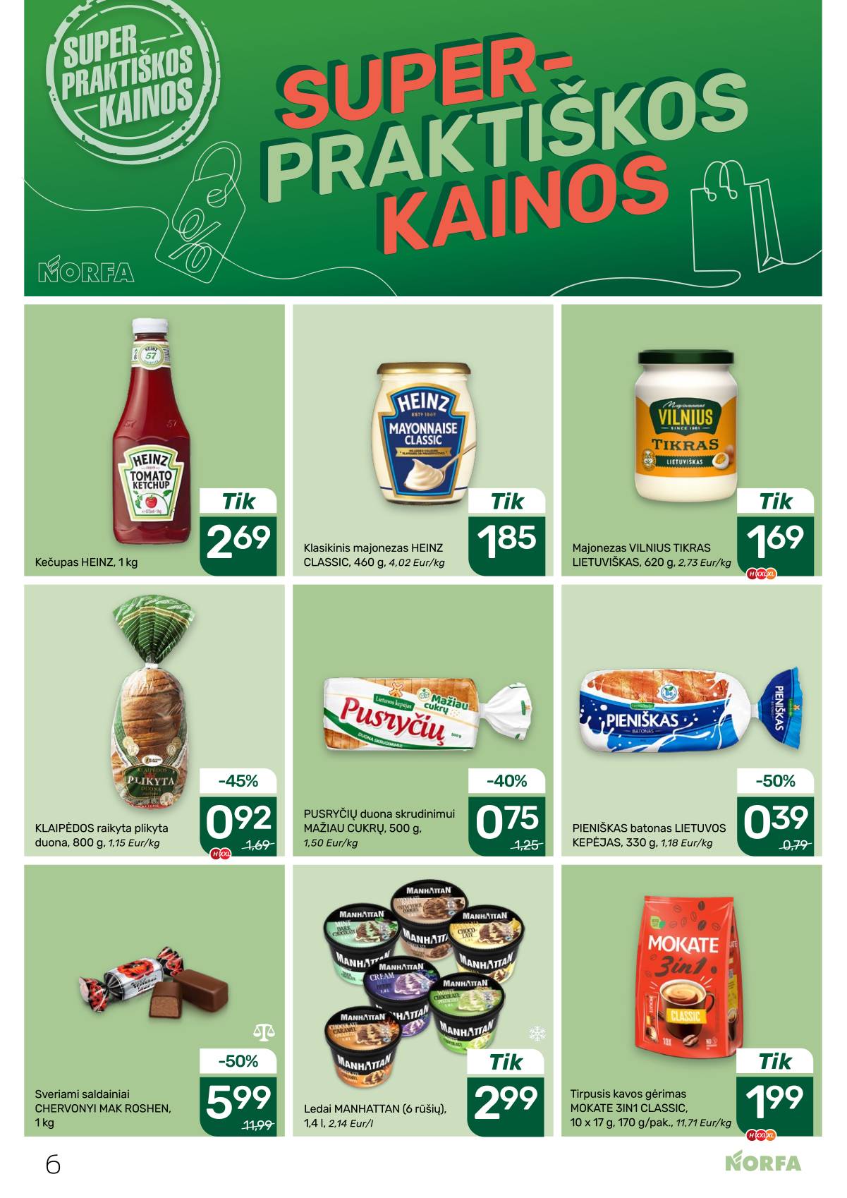 Norfa - Akcijų leidinys NORFA Nr. 10 (510) 6 puslapis