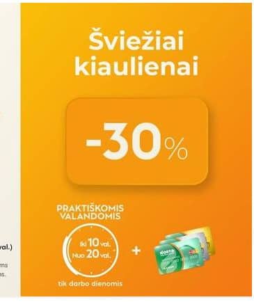 Norfa - NORFA nuolaidos PRAKTIŠKOMIS VALANDOMIS 2026-05-25 – 2026-05-29