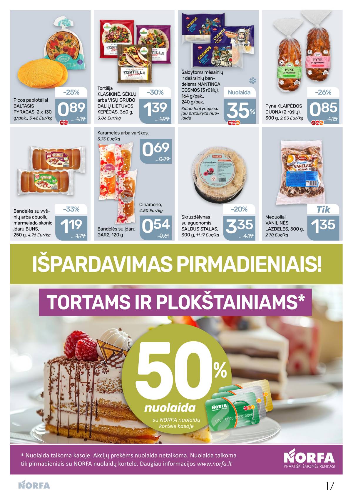 Norfa - Akcijų leidinys NORFA Nr. 11 (511) 17 puslapis