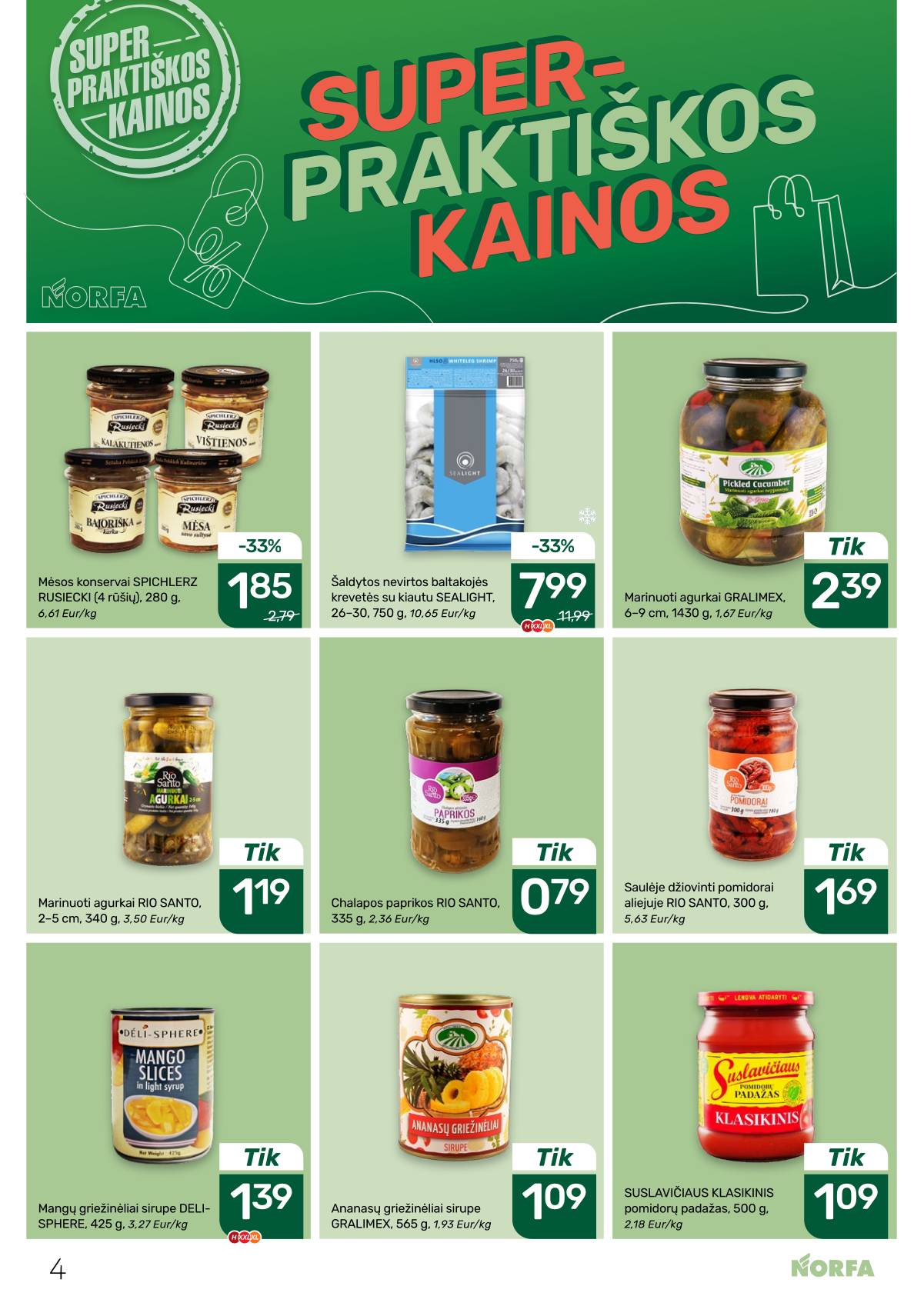 Norfa - Akcijų leidinys NORFA Nr. 11 (511) 4 puslapis