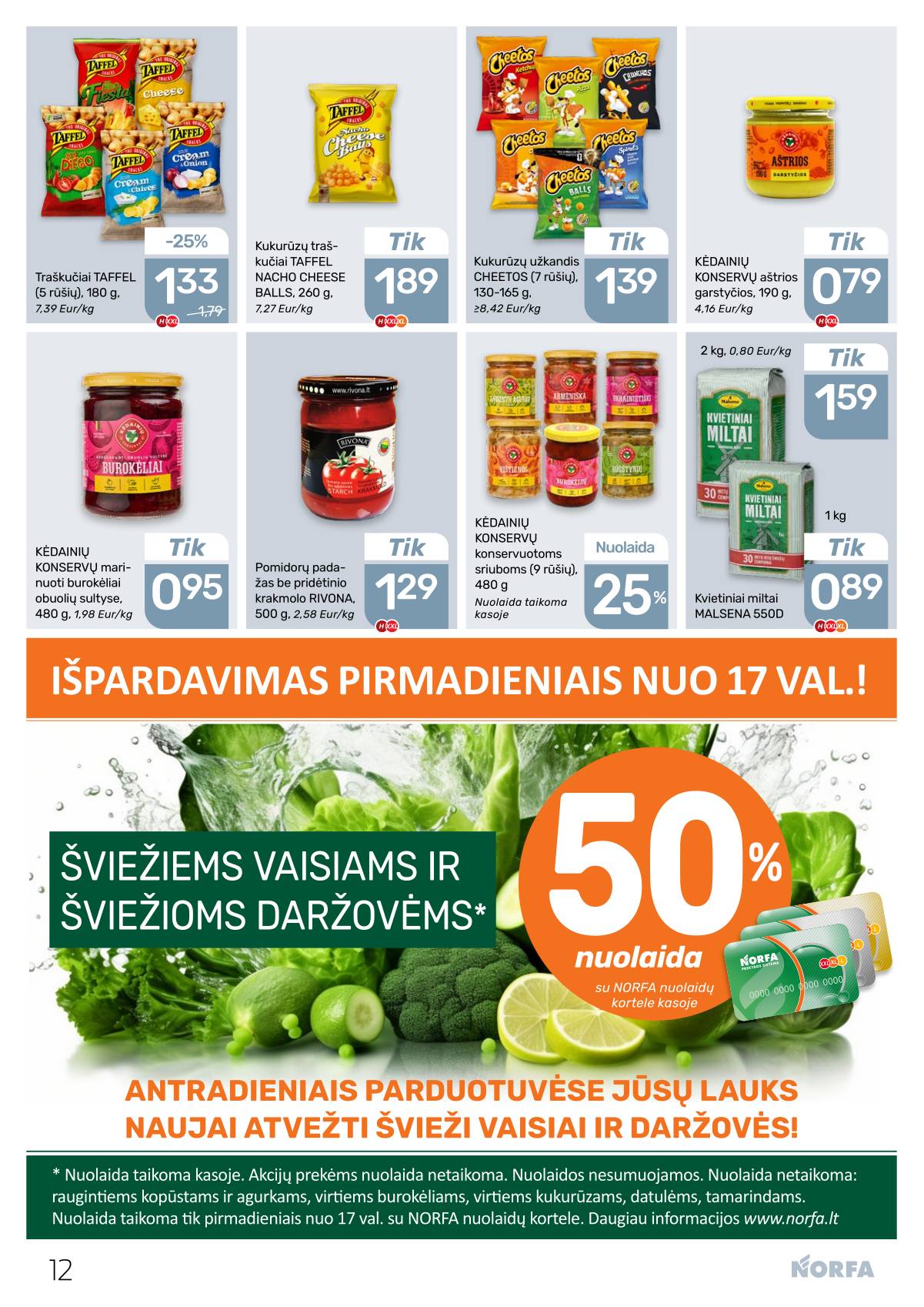 Norfa - Akcijų leidinys NORFA Nr. 12 (512) 12 puslapis