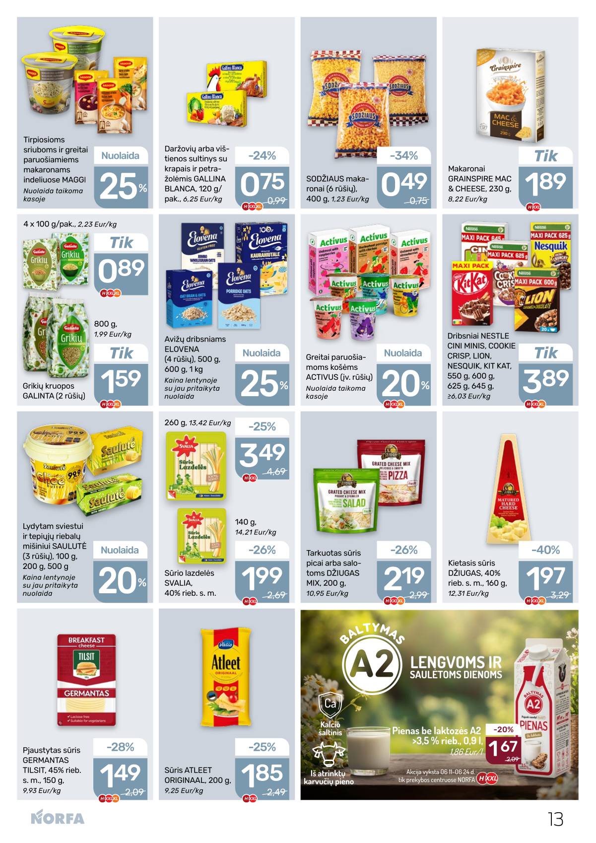 Norfa - Akcijų leidinys NORFA Nr. 12 (512) 13 puslapis