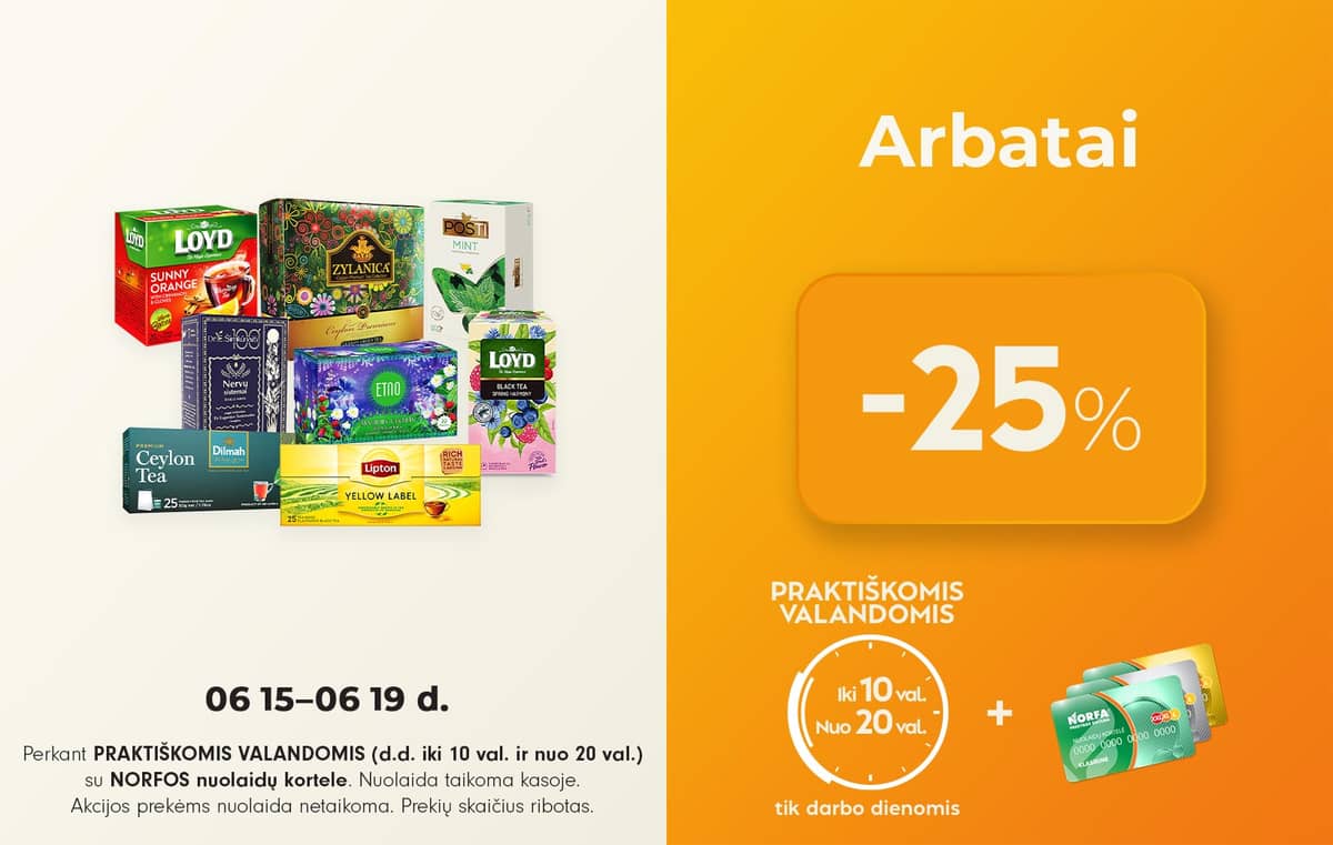 Norfa - NORFA nuolaidos PRAKTIŠKOMIS VALANDOMIS 2 puslapis