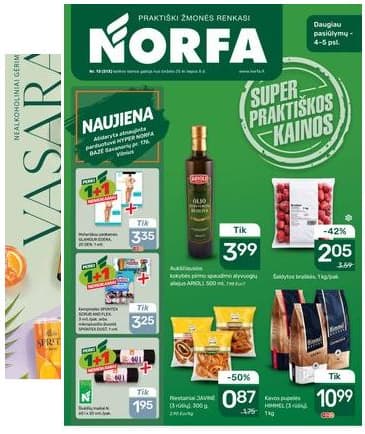 Norfa - Akcijų leidinys NORFA Nr. 13 (513) 2026-06-25 – 2026-07-08