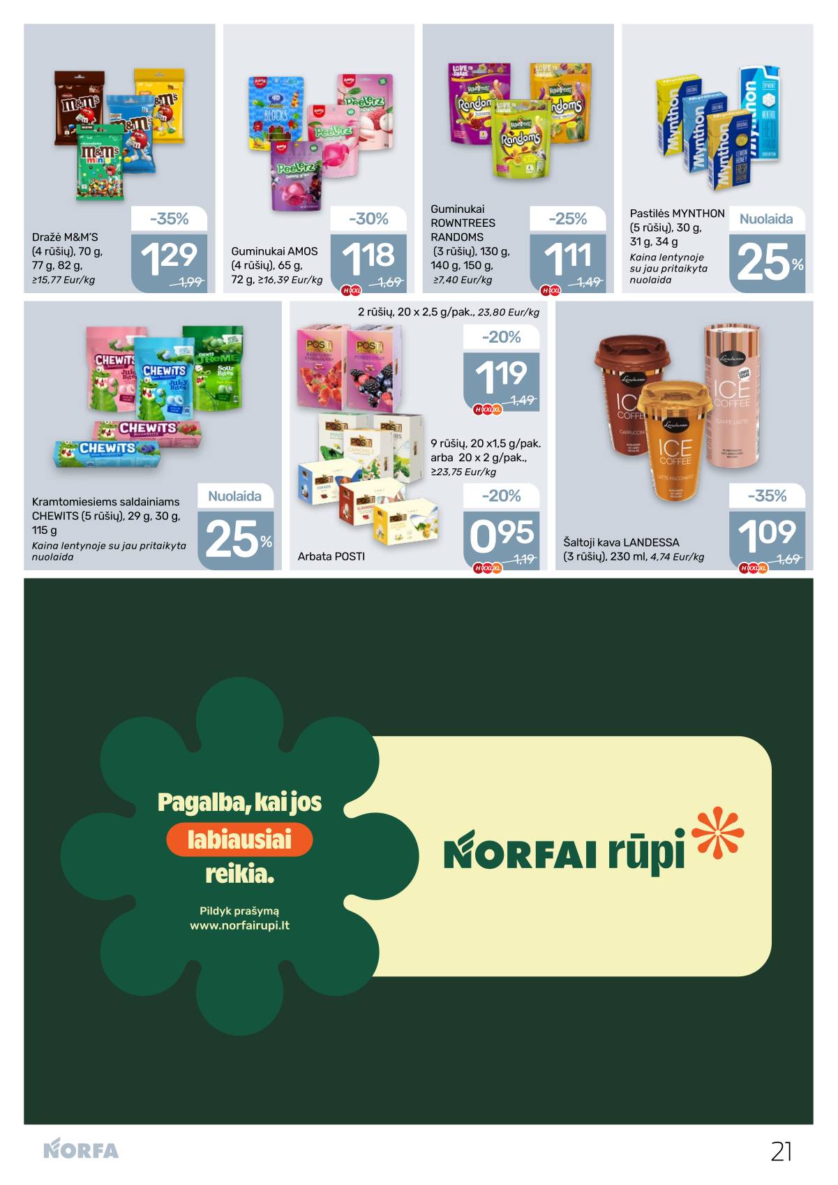 Norfa - Akcijų leidinys NORFA Nr. 13 (513) 21 puslapis