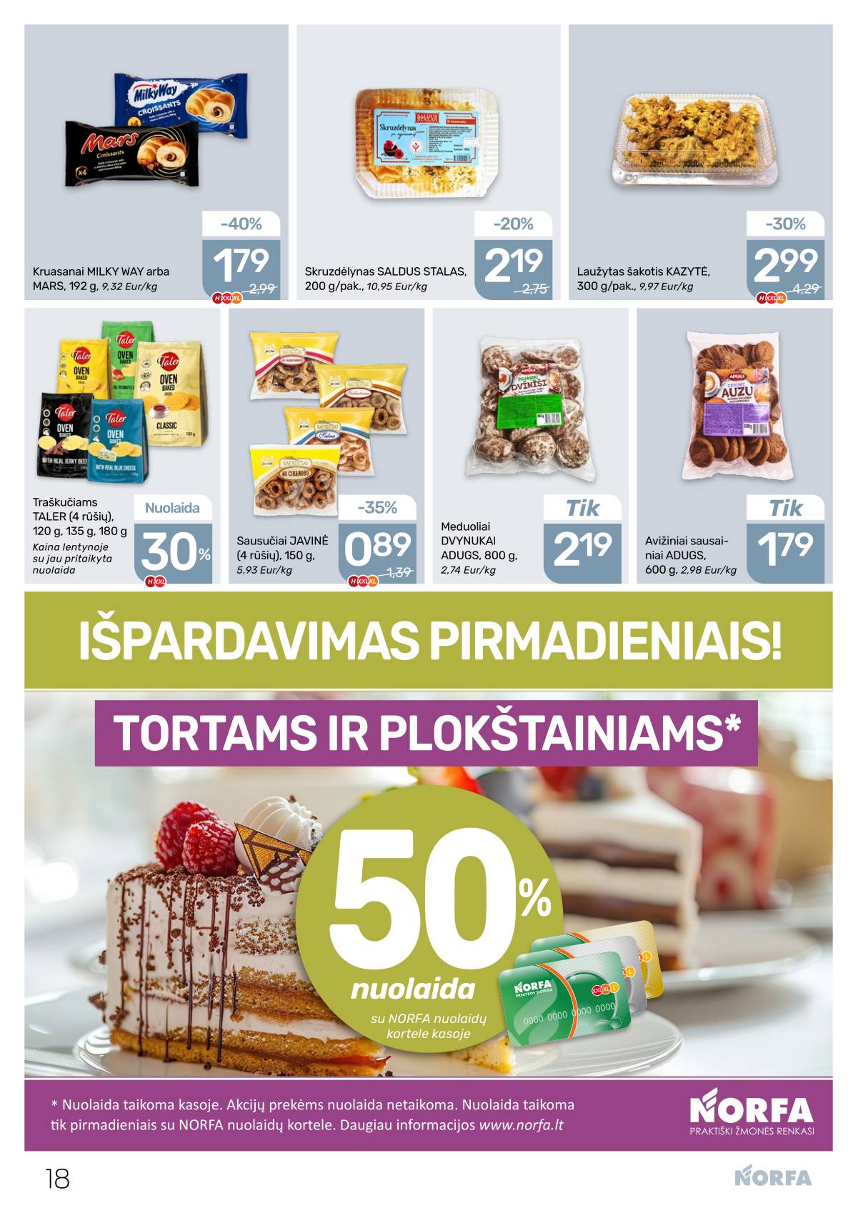 Norfa - Akcijų leidinys NORFA Nr. 14 (514) 18 puslapis