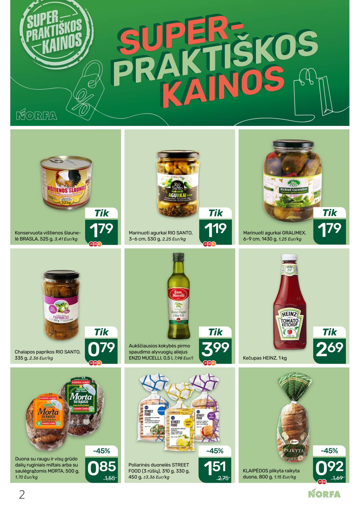 Norfa - Akcijų leidinys NORFA Nr. 14 (514) 2 puslapis
