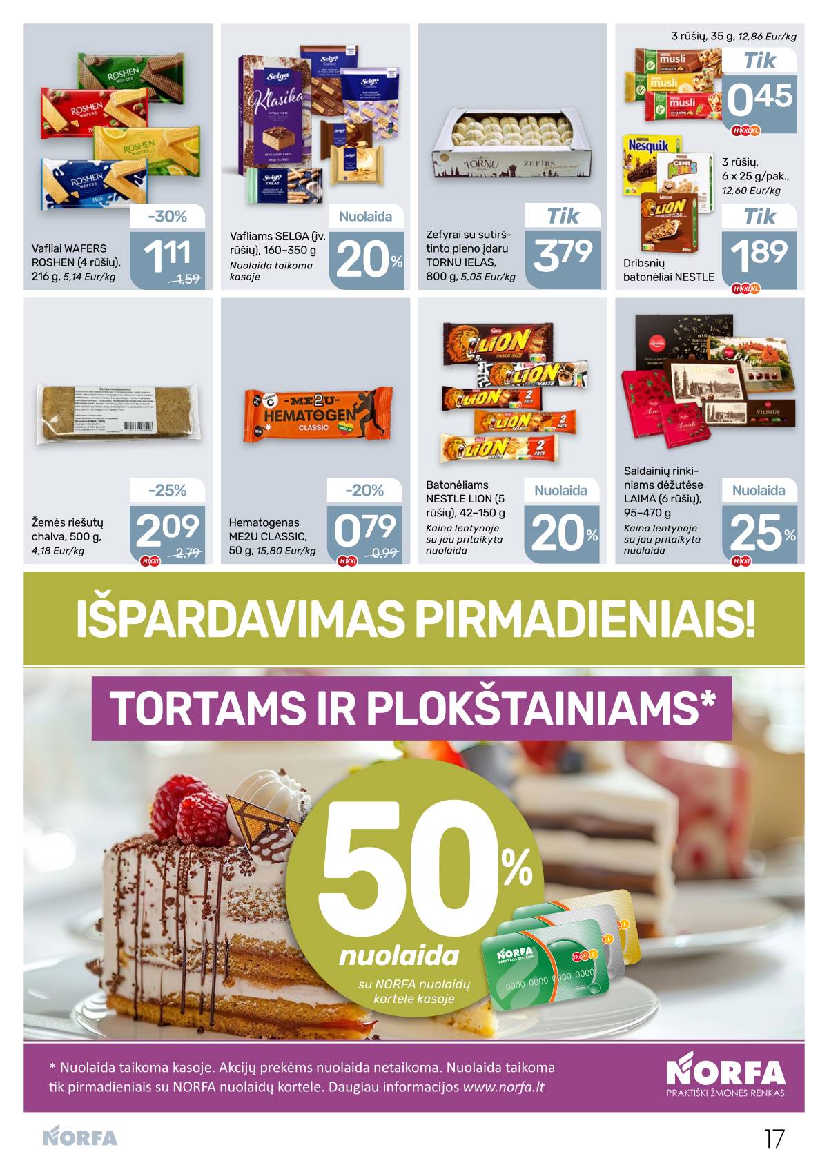 Norfa - Akcijų leidinys NORFA Nr. 15 (515) 17 puslapis