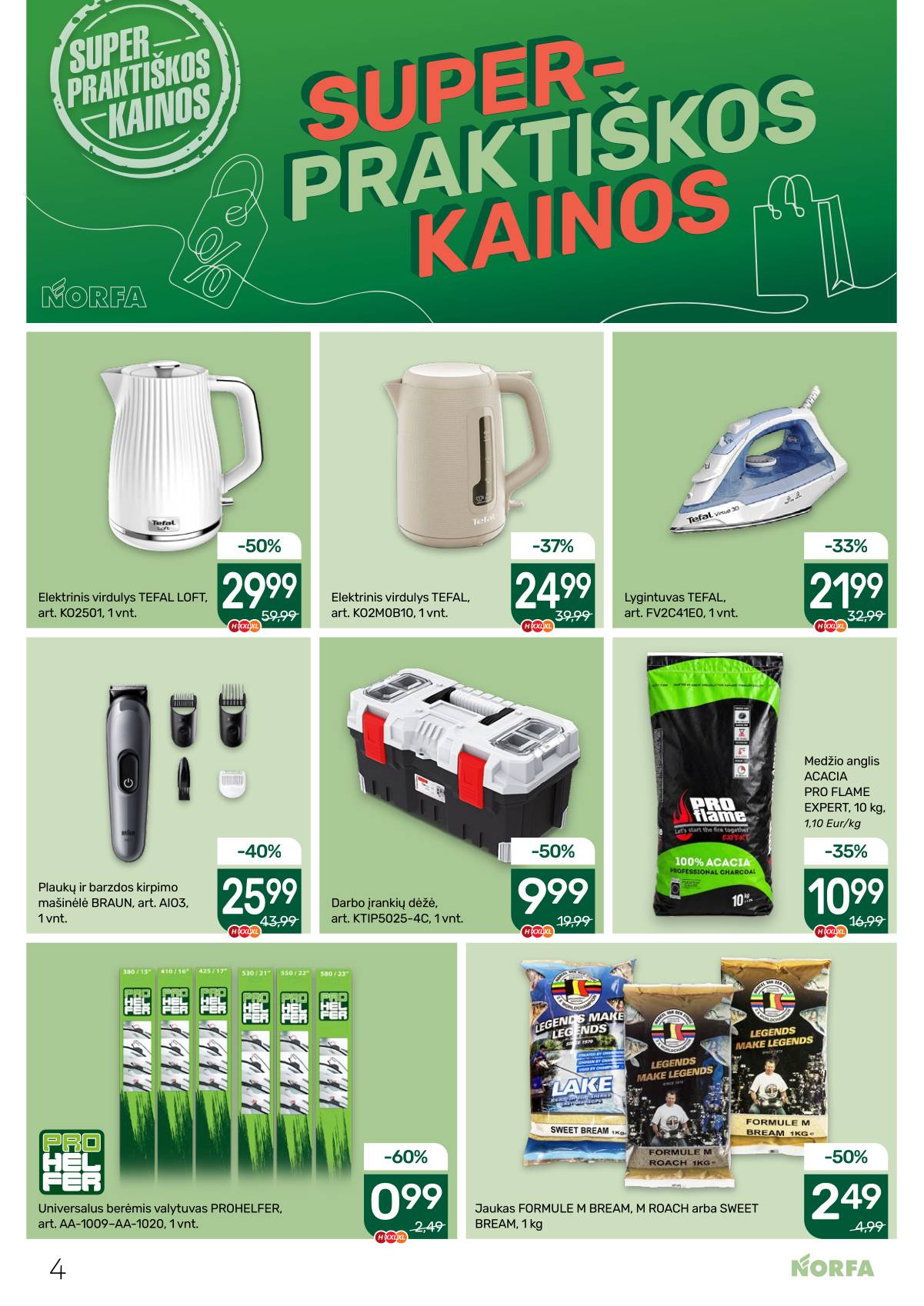 Norfa - Akcijų leidinys NORFA Nr. 15 (515) 4 puslapis