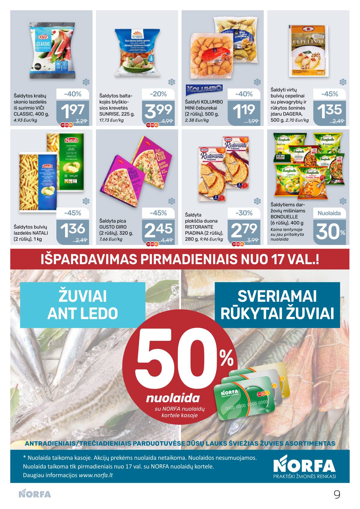 Norfa - Akcijų leidinys NORFA Nr. 15 (515) 9 puslapis