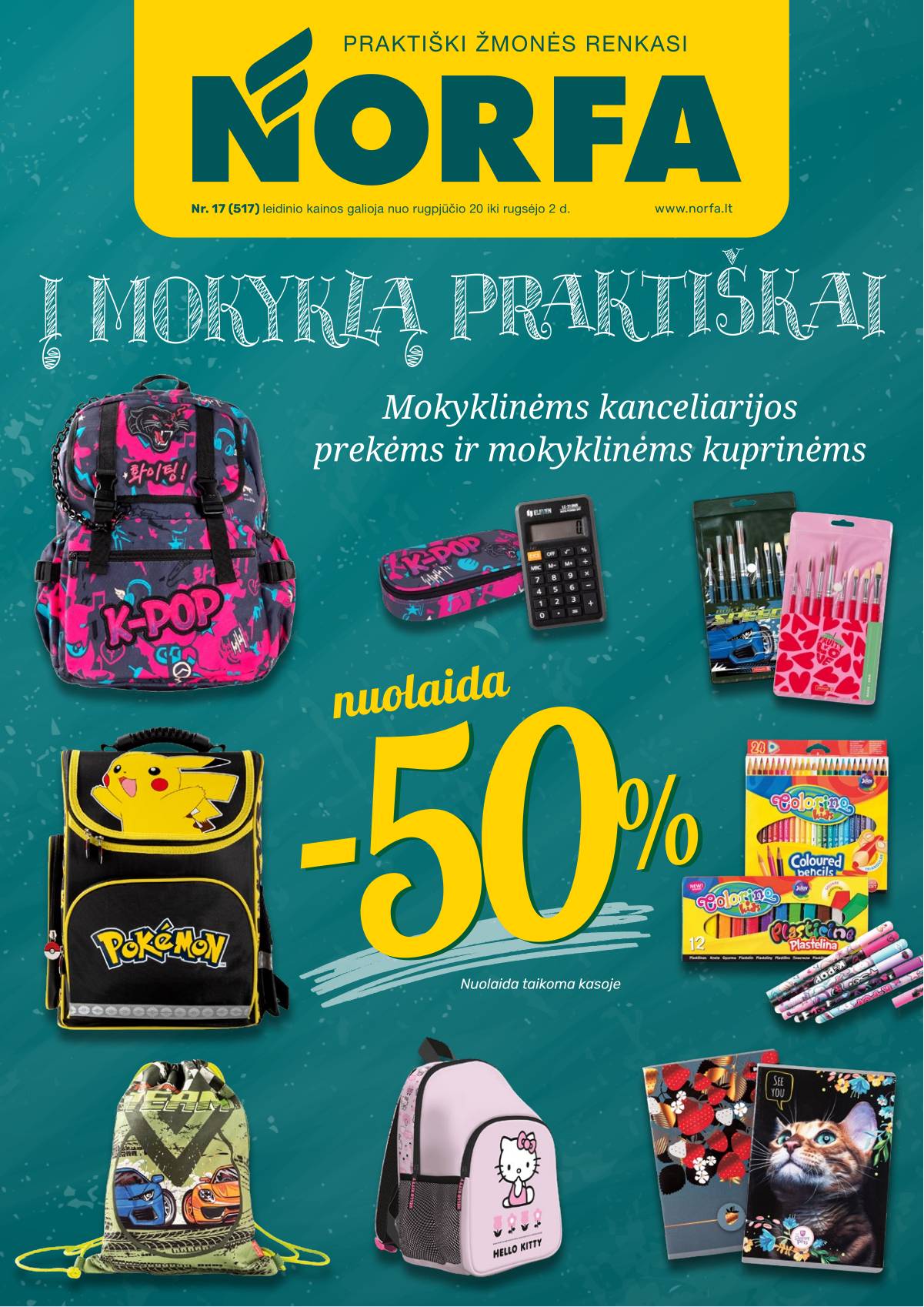 Norfa - Akcijų leidinys NORFA Nr. 17 (517) 1 puslapis