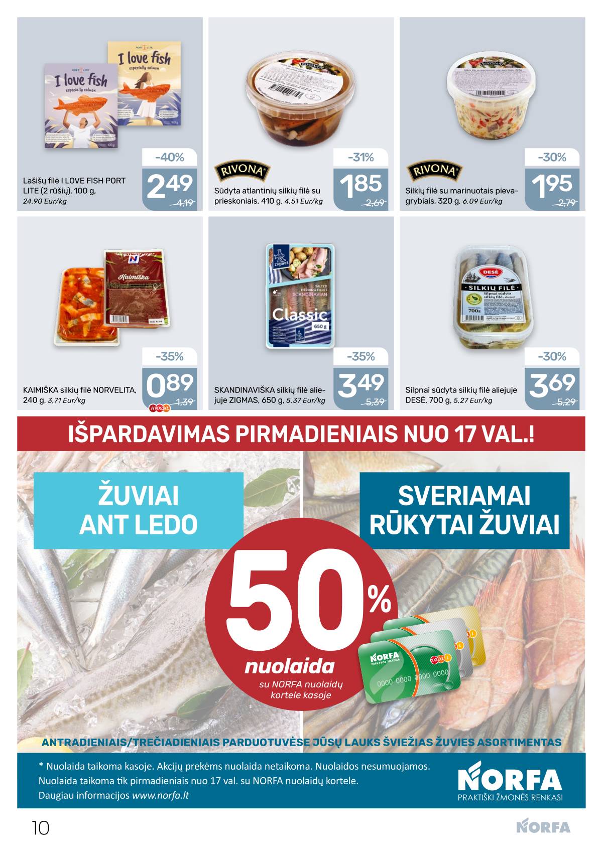 Norfa - Akcijų leidinys NORFA Nr. 17 (517) 10 puslapis