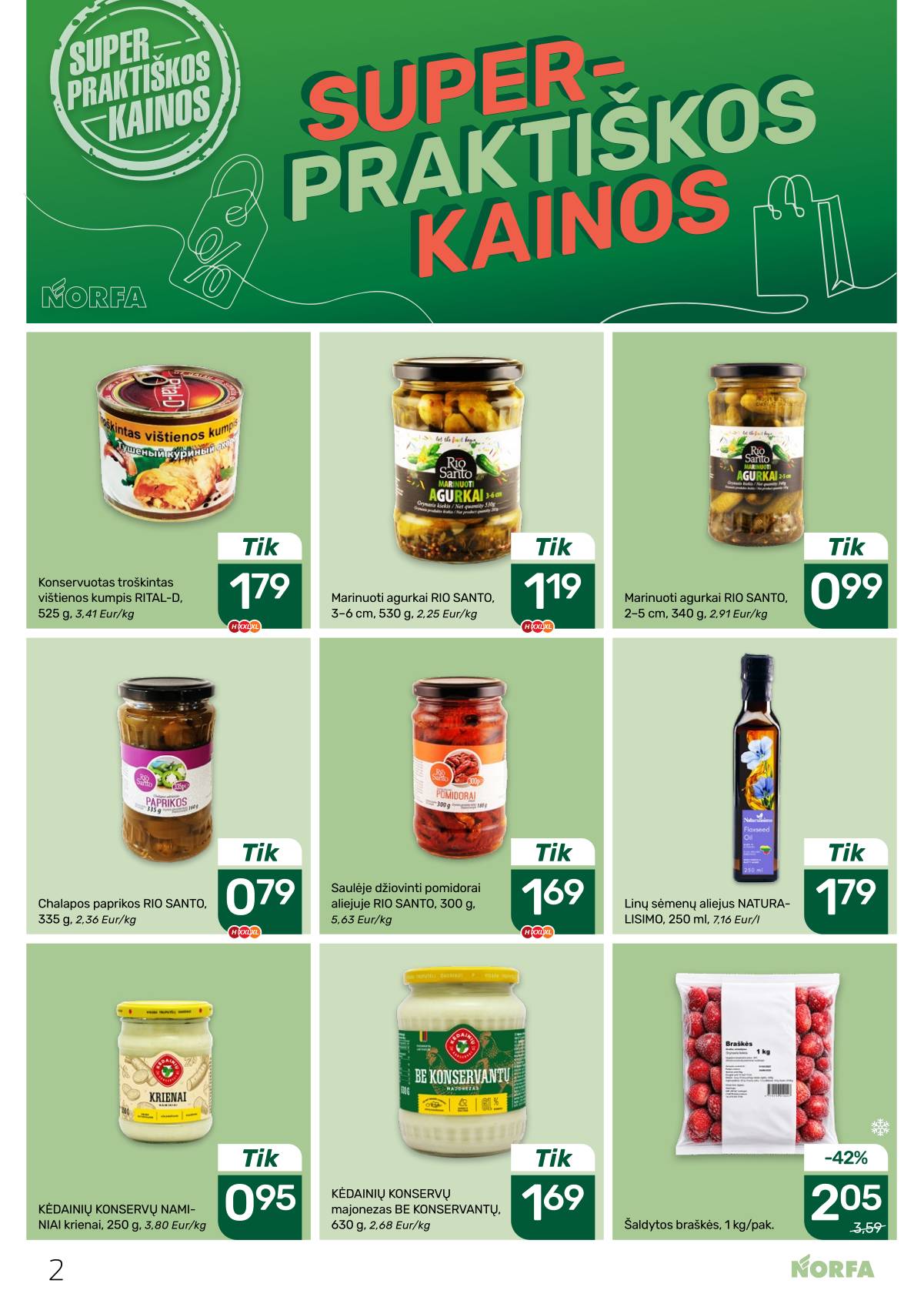 Norfa - Akcijų leidinys NORFA Nr. 17 (517) 2 puslapis