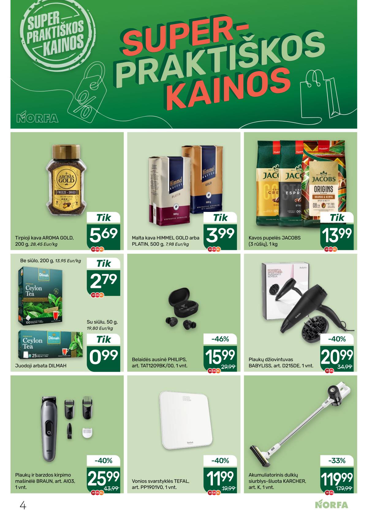 Norfa - Akcijų leidinys NORFA Nr. 17 (517) 4 puslapis