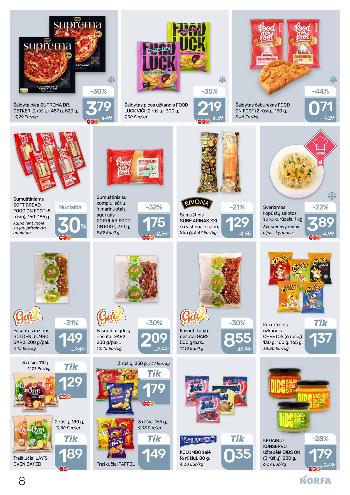 Norfa - Akcijų leidinys NORFA Nr. 18 (518) 8 puslapis