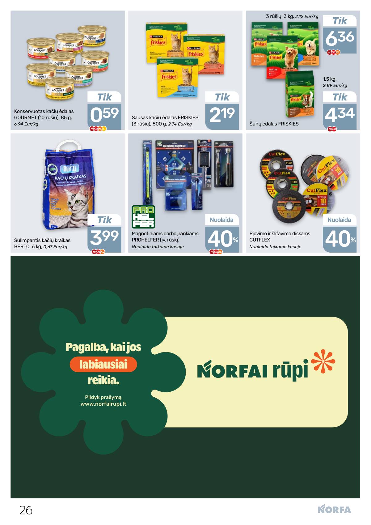 Norfa - Akcijų leidinys NORFA Nr. 20 (520) 26 puslapis