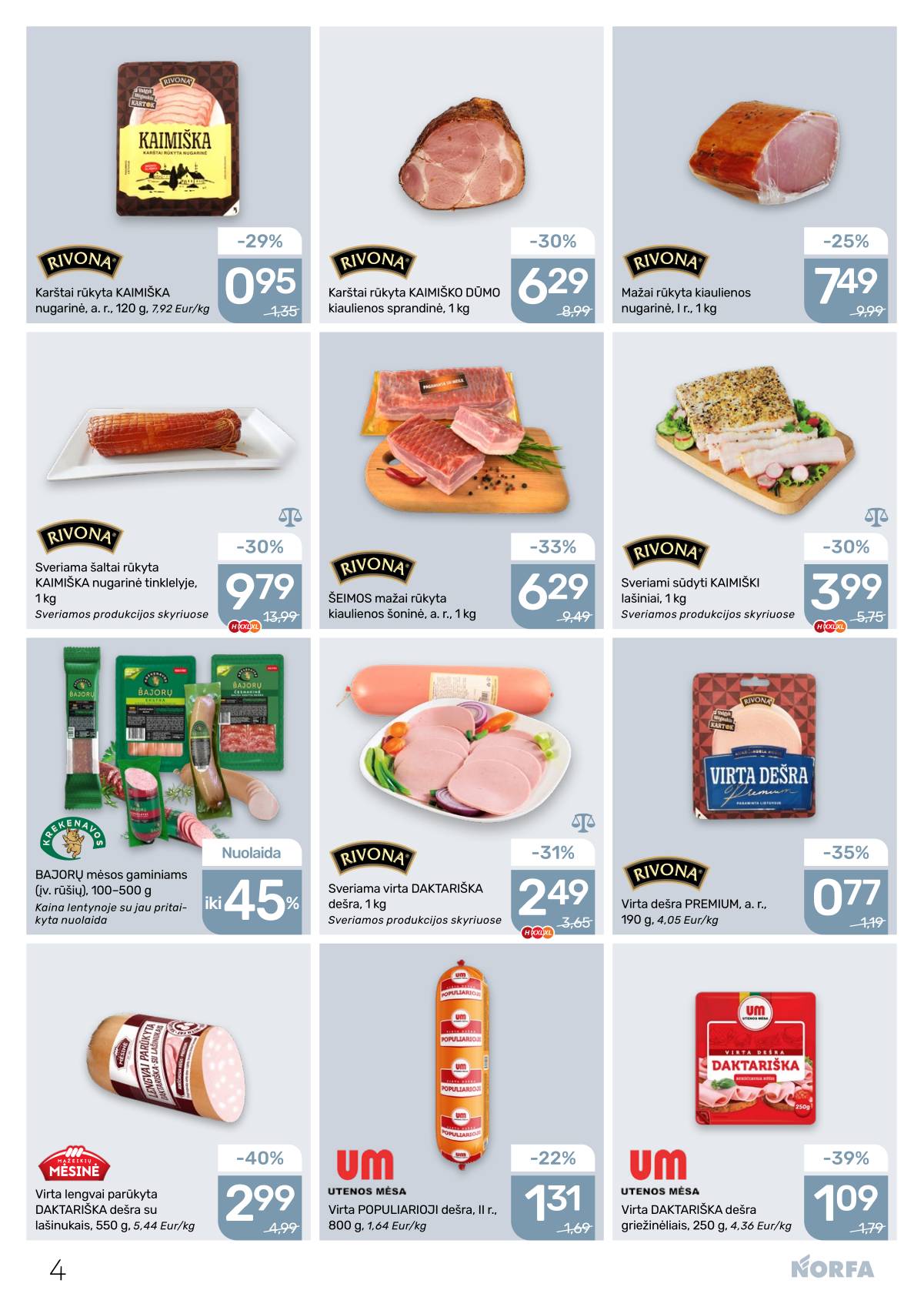 Norfa - Akcijų leidinys NORFA Nr. 20 (520) 4 puslapis