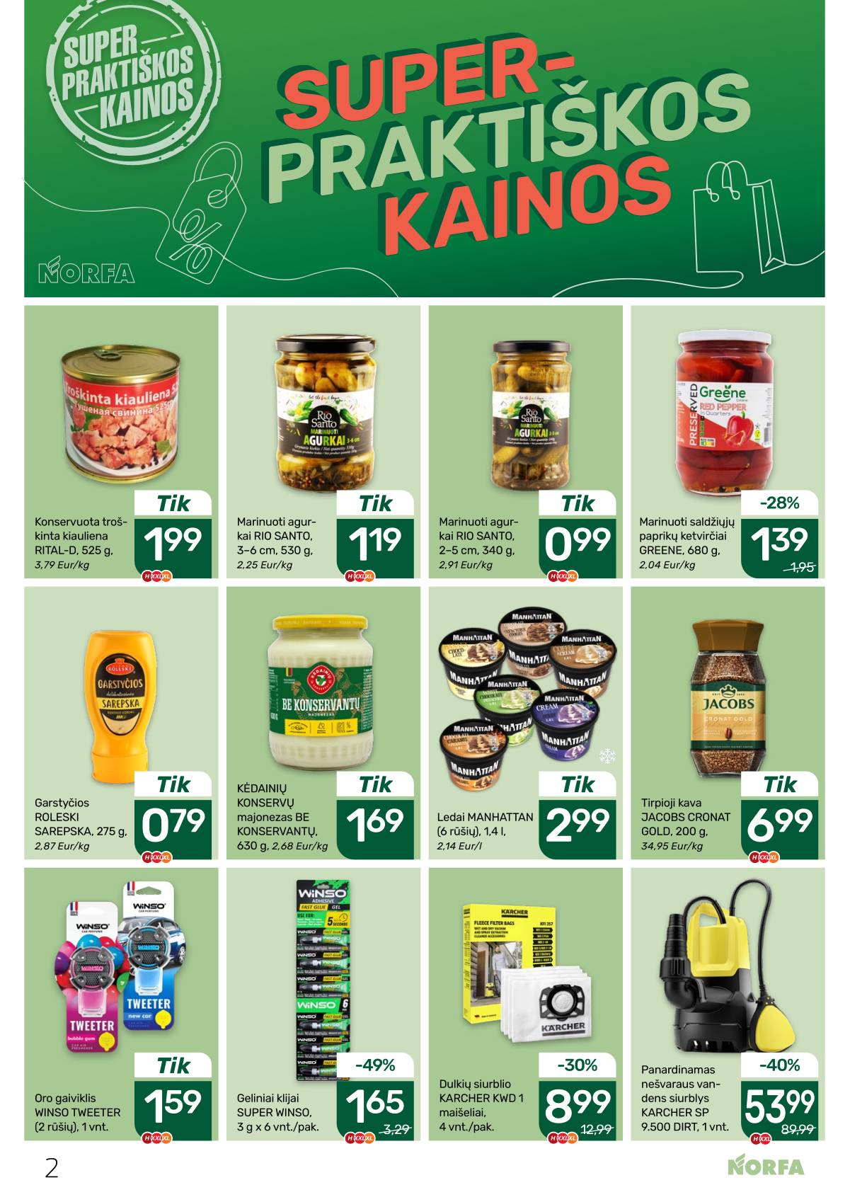Norfa - Akcijų leidinys NORFA Nr. 20 (520) 2 puslapis