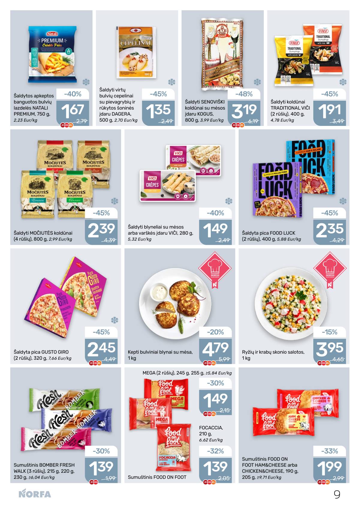 Norfa - Akcijų leidinys NORFA Nr. 20 (520) 9 puslapis